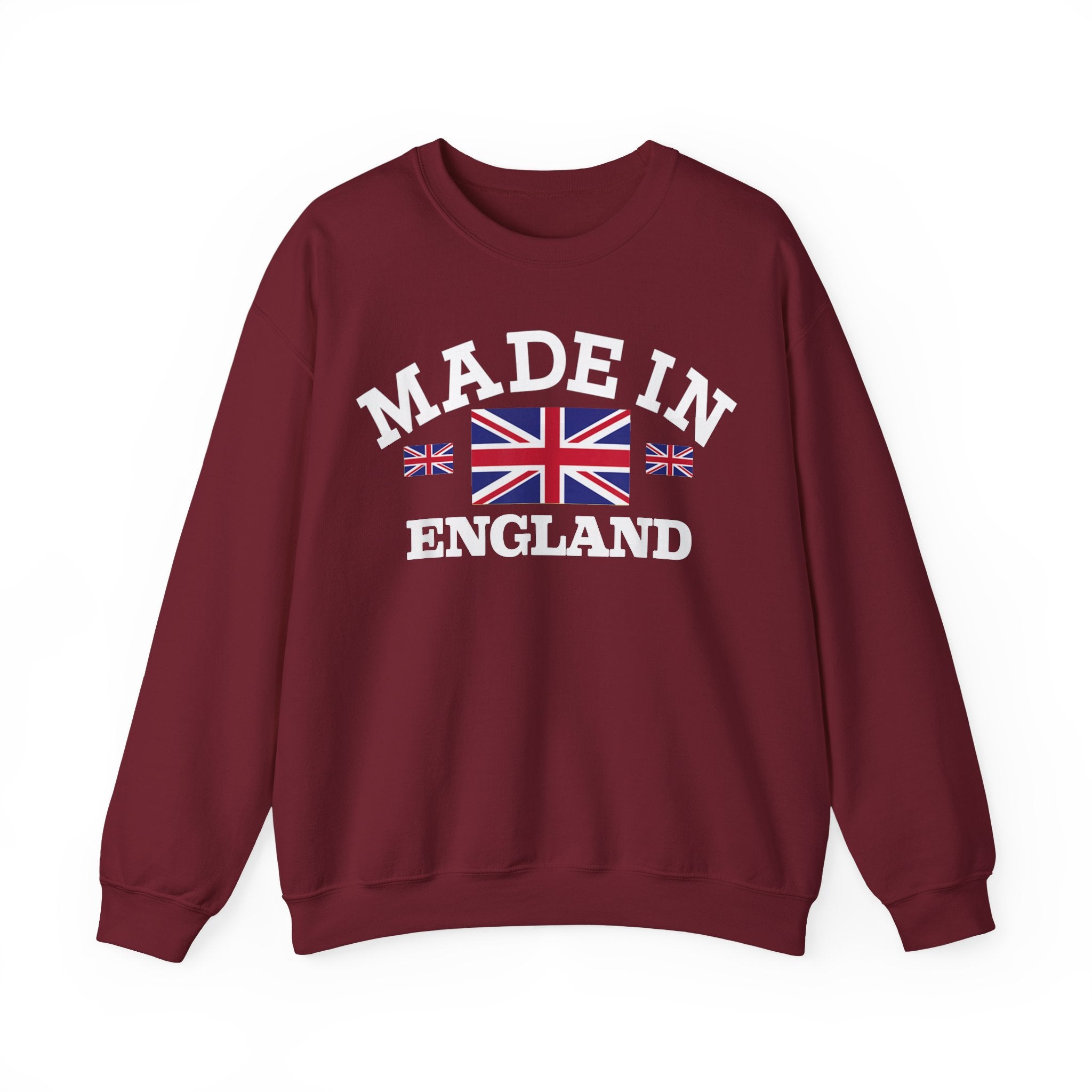 Made in England British Flag Union Jack Unisex Heavy Blend™ Crewneck Sweatshirt