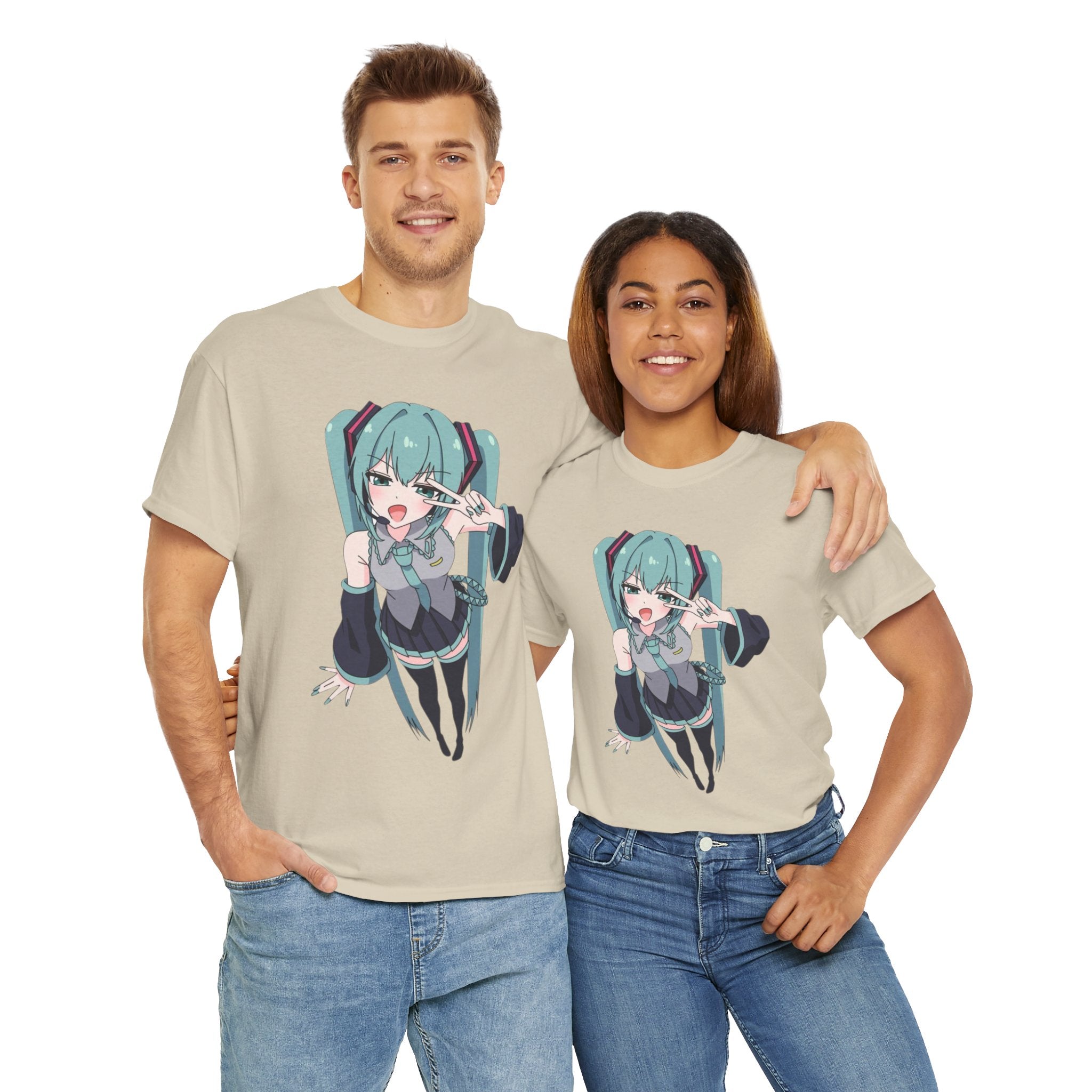 Hatsune Miku Unisex Heavy Cotton Tee