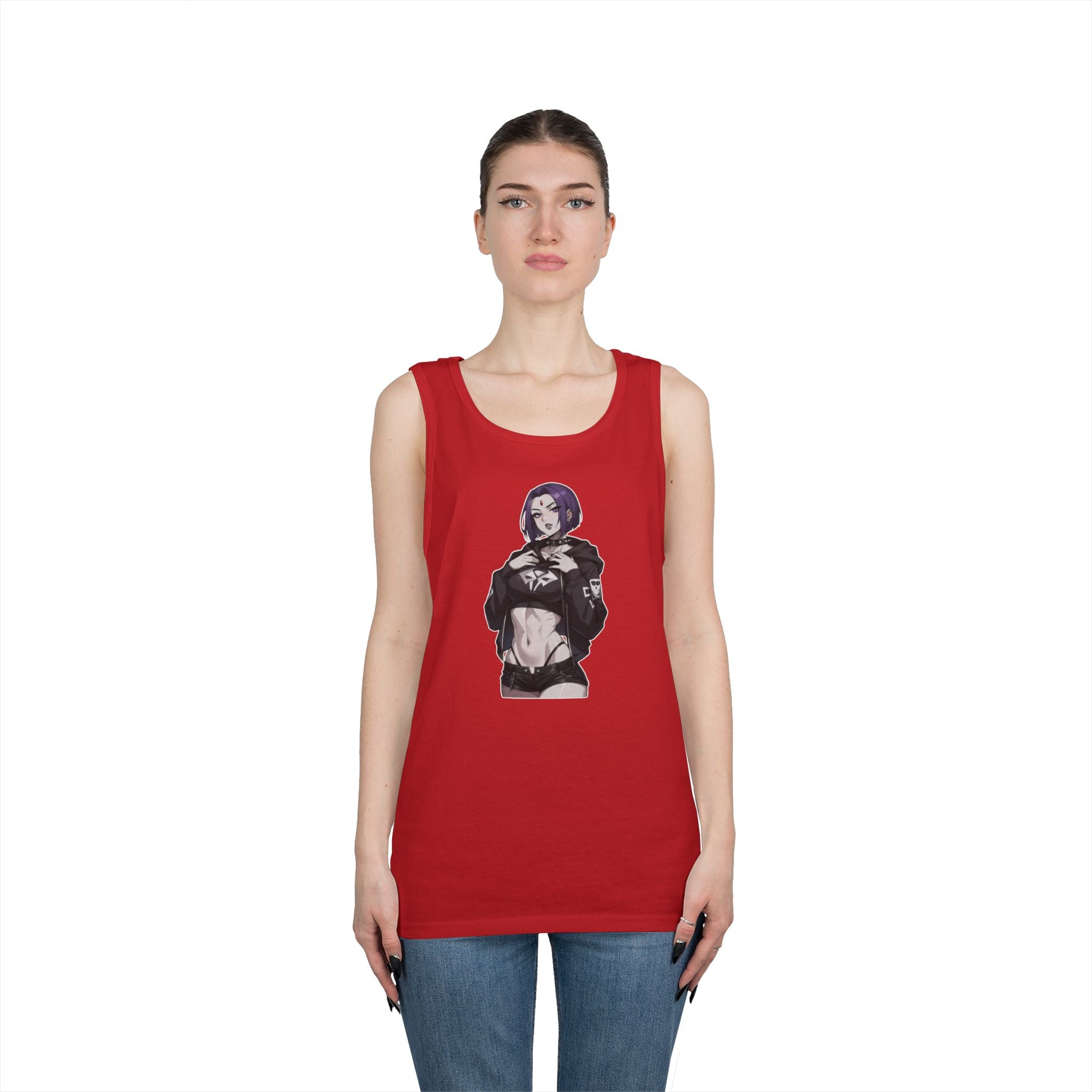 Raven Alternative Gothic Heavy Cotton Tank Top
