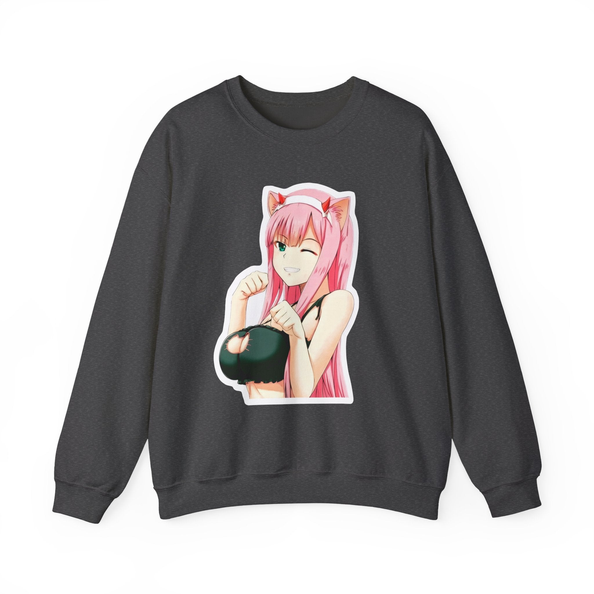 Zero Two Sexy Style Unisex Heavy Blend™ Crewneck Sweatshirt