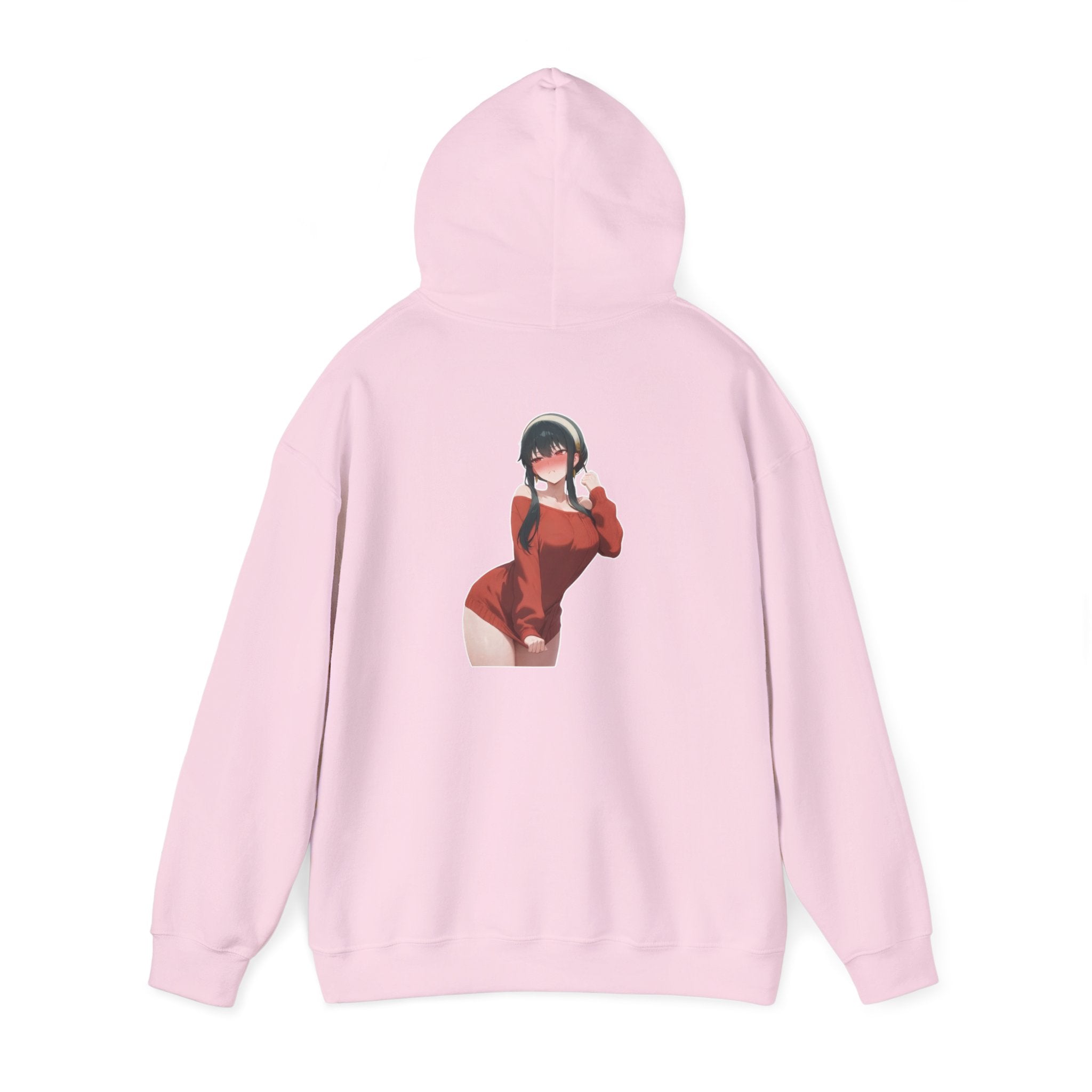 Yor Forger Blushing Waifu Unisex Heavy Blend™ Hooded Sweatshirt
