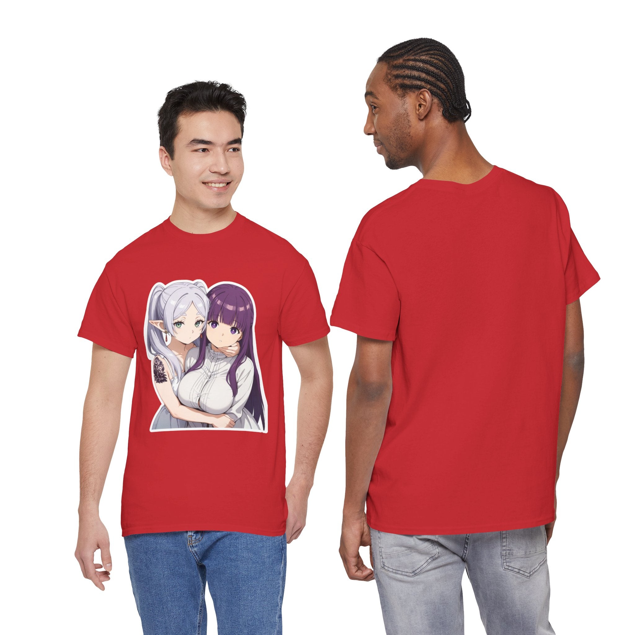 Fern x Frieren Waifu Unisex Heavy Cotton Tee