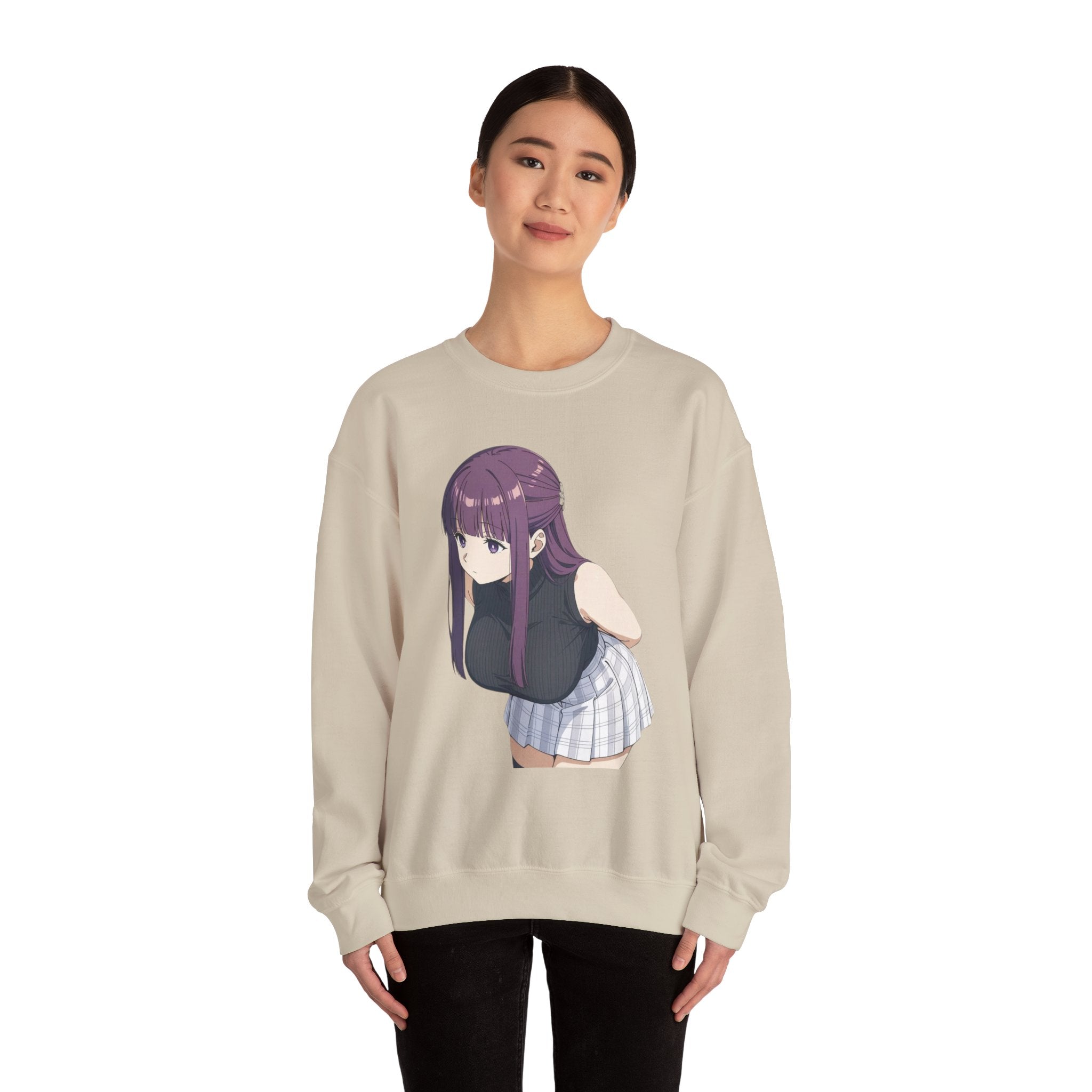 Fern Anime Unisex Heavy Blend™ Crewneck Sweatshirt