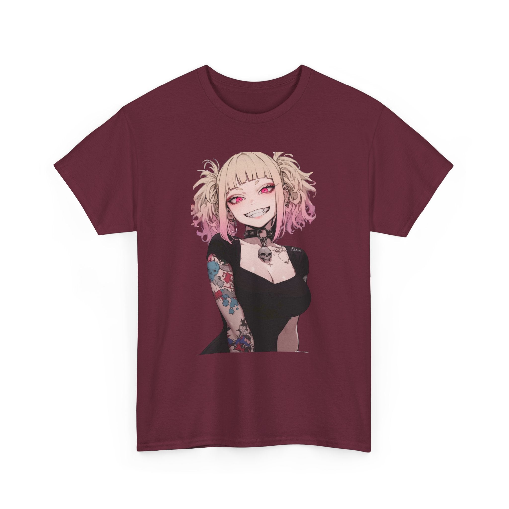 Gothic Himiko Toga Tattooed Crazy Unisex Heavy Cotton Tee