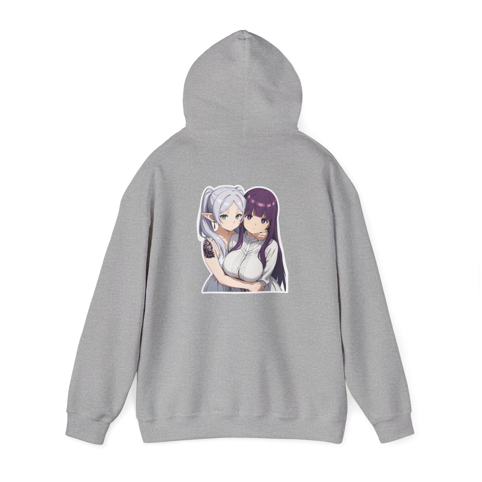 Fern x Frieren Waifu Unisex Heavy Blend™ Hooded Sweatshirt