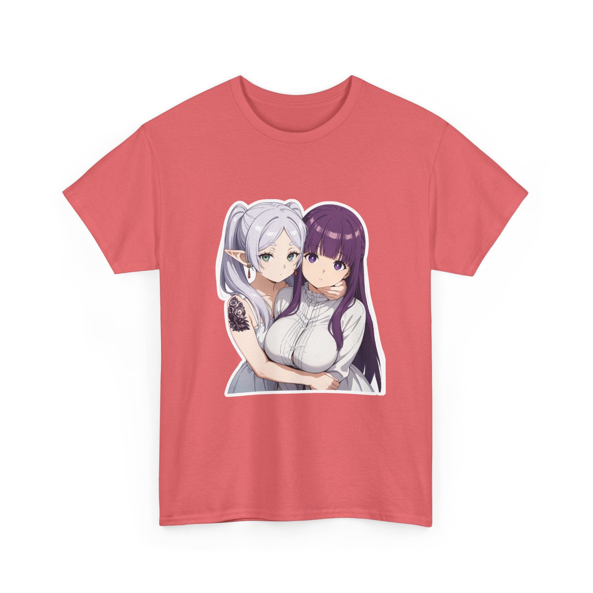 Fern x Frieren Waifu Heavy Cotton Tee