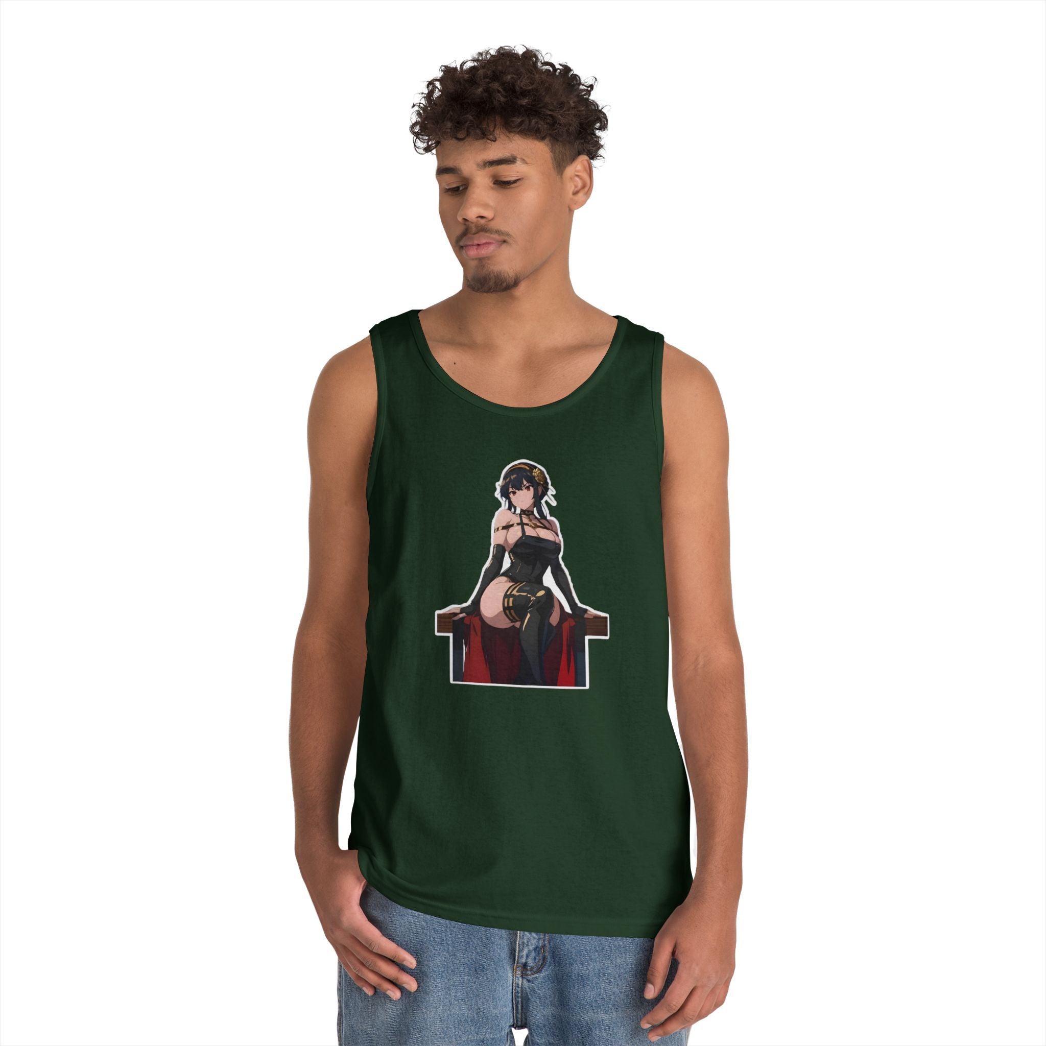 Yor Forger Spy X Family Heavy Cotton Tank Top