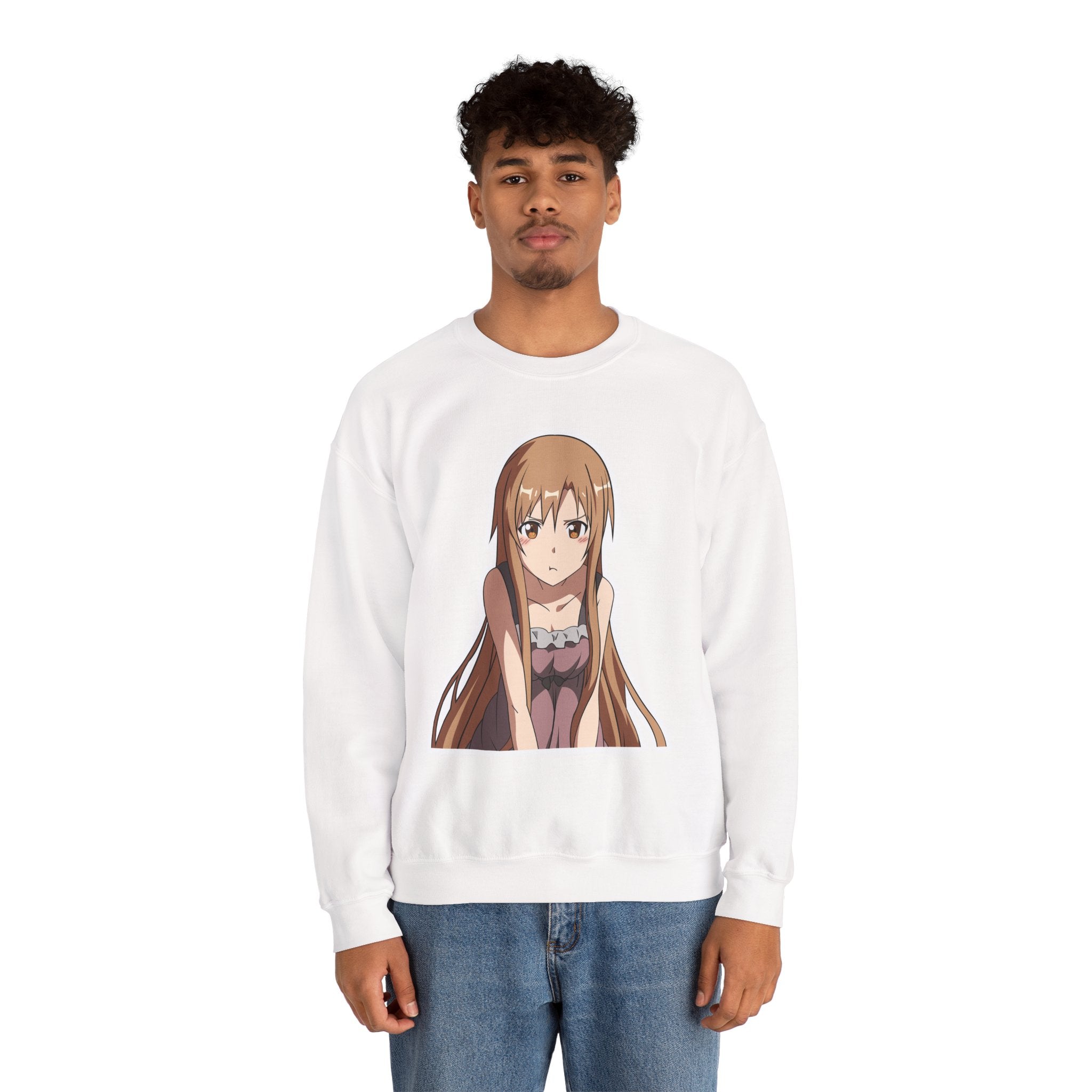 Asuna Yuuki Waifu Unisex Heavy Blend™ Crewneck Sweatshirt