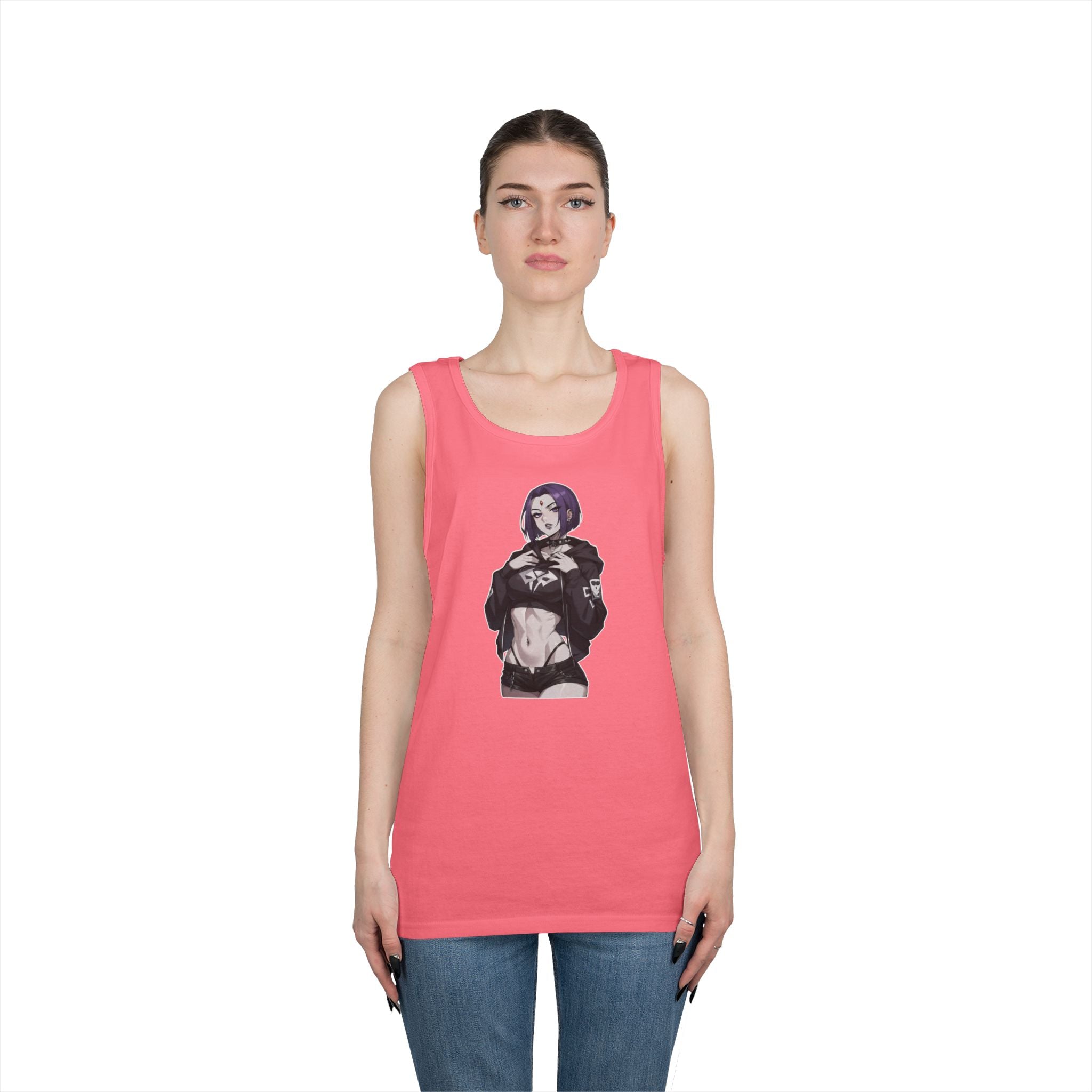 Raven Alternative Gothic Heavy Cotton Tank Top
