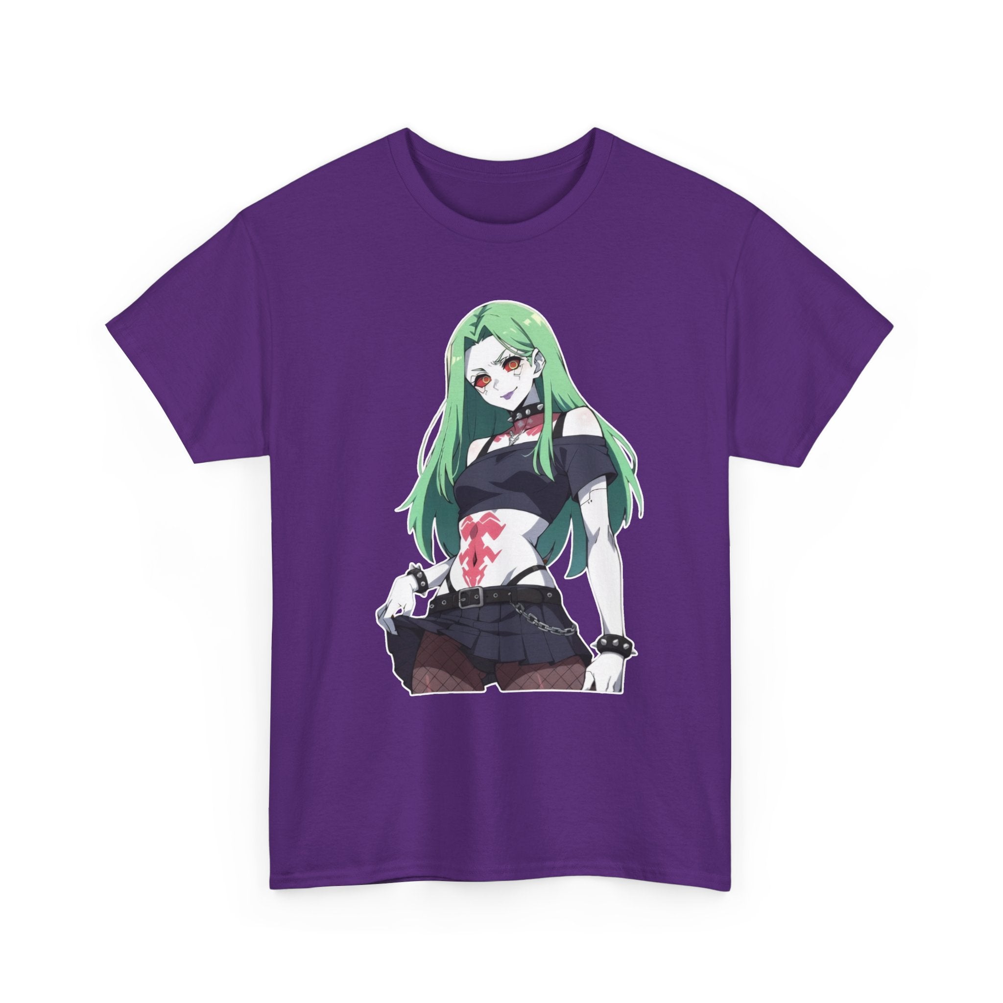 Rebecca Cyberpunk Futuristic Unisex Heavy Cotton Tee