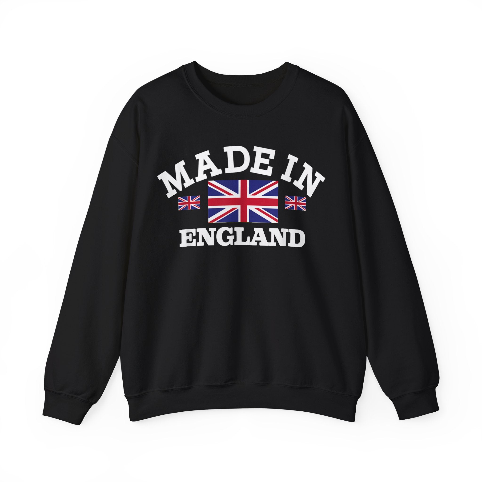 Made in England British Flag Union Jack Unisex Heavy Blend™ Crewneck Sweatshirt