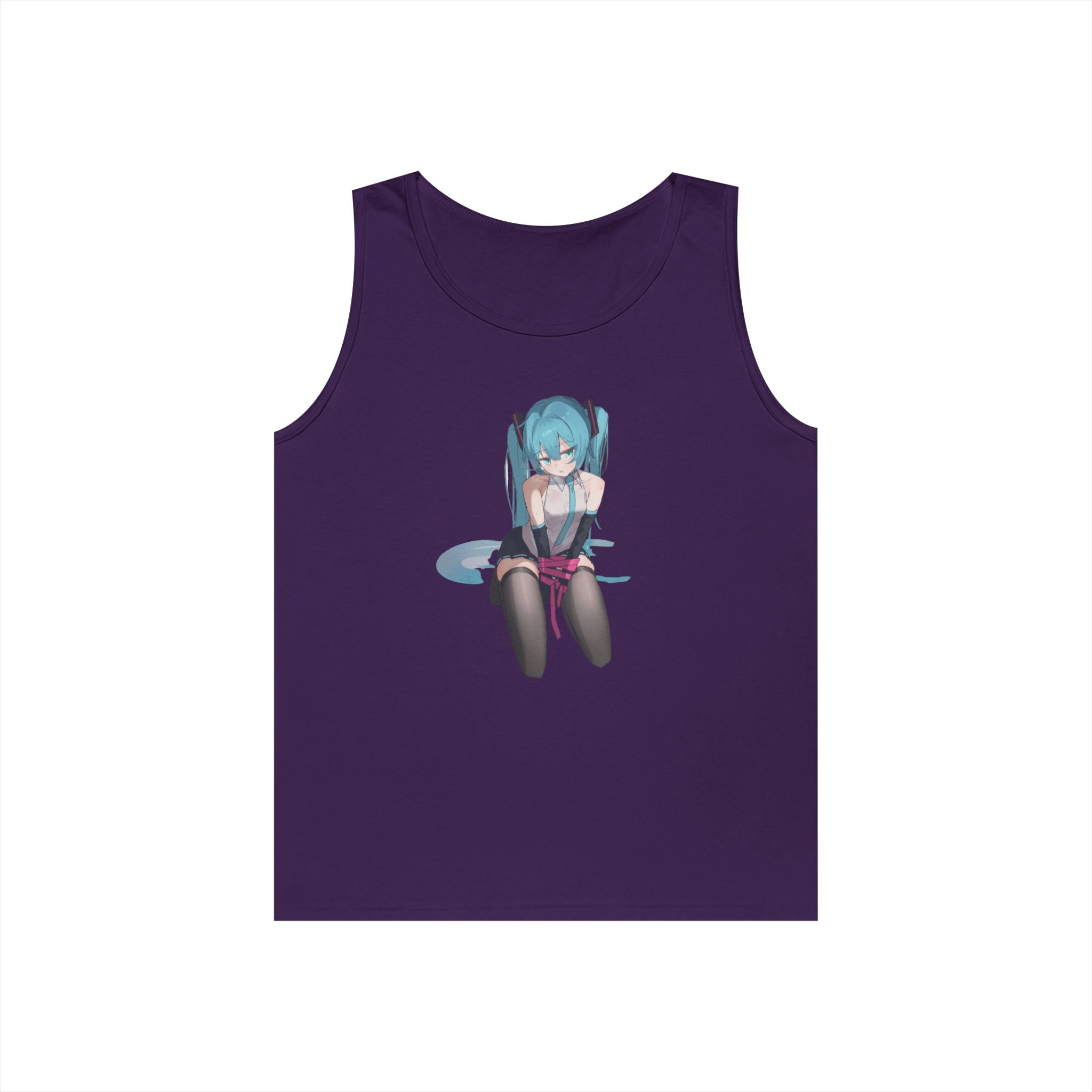 Hatsune Miku Bound Cute Anime Heavy Cotton Tank Top