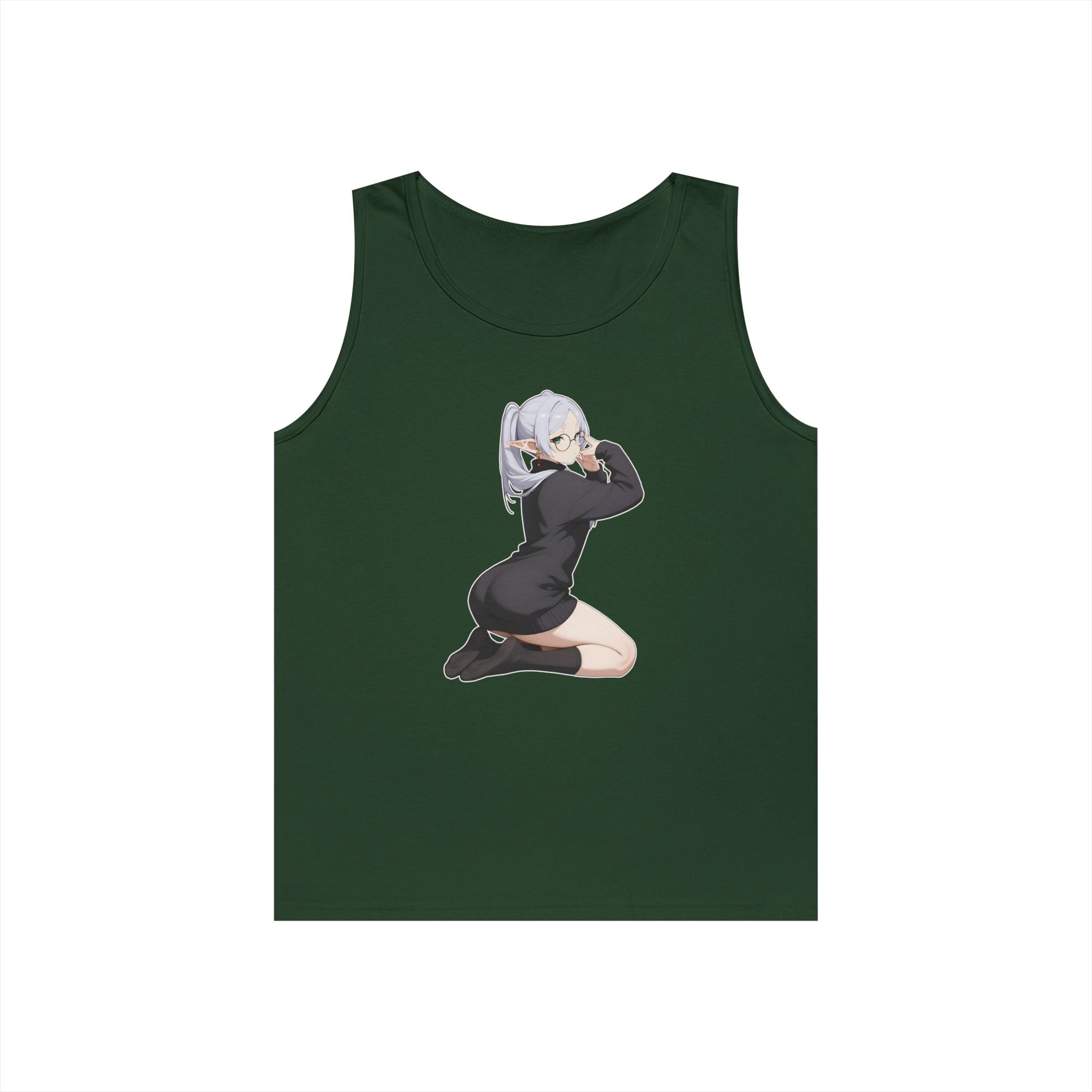 Cute Frieren Heavy Cotton Tank Top