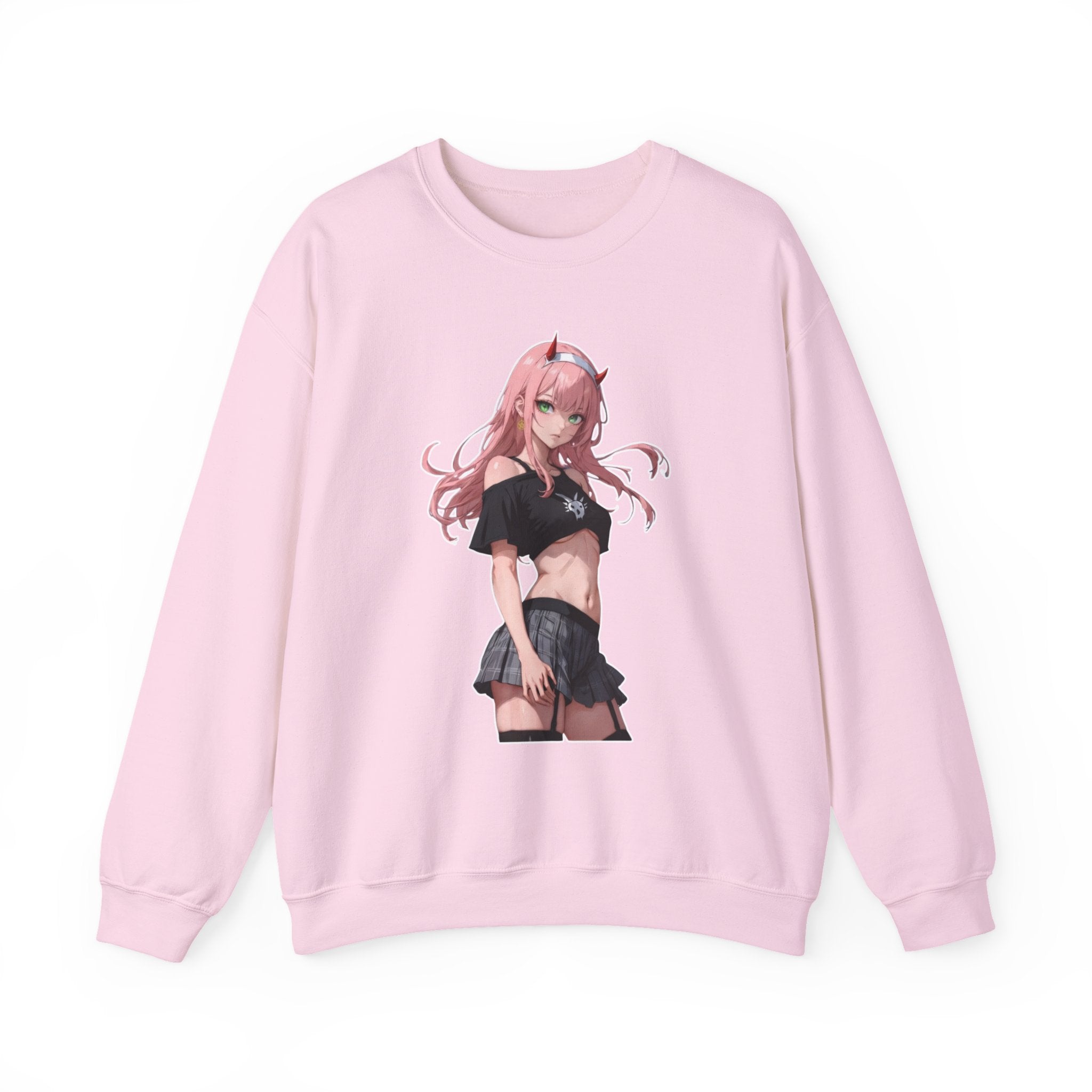 Zero Two Streetwear Style Unisex Heavy Blend™ Crewneck Sweatshirt
