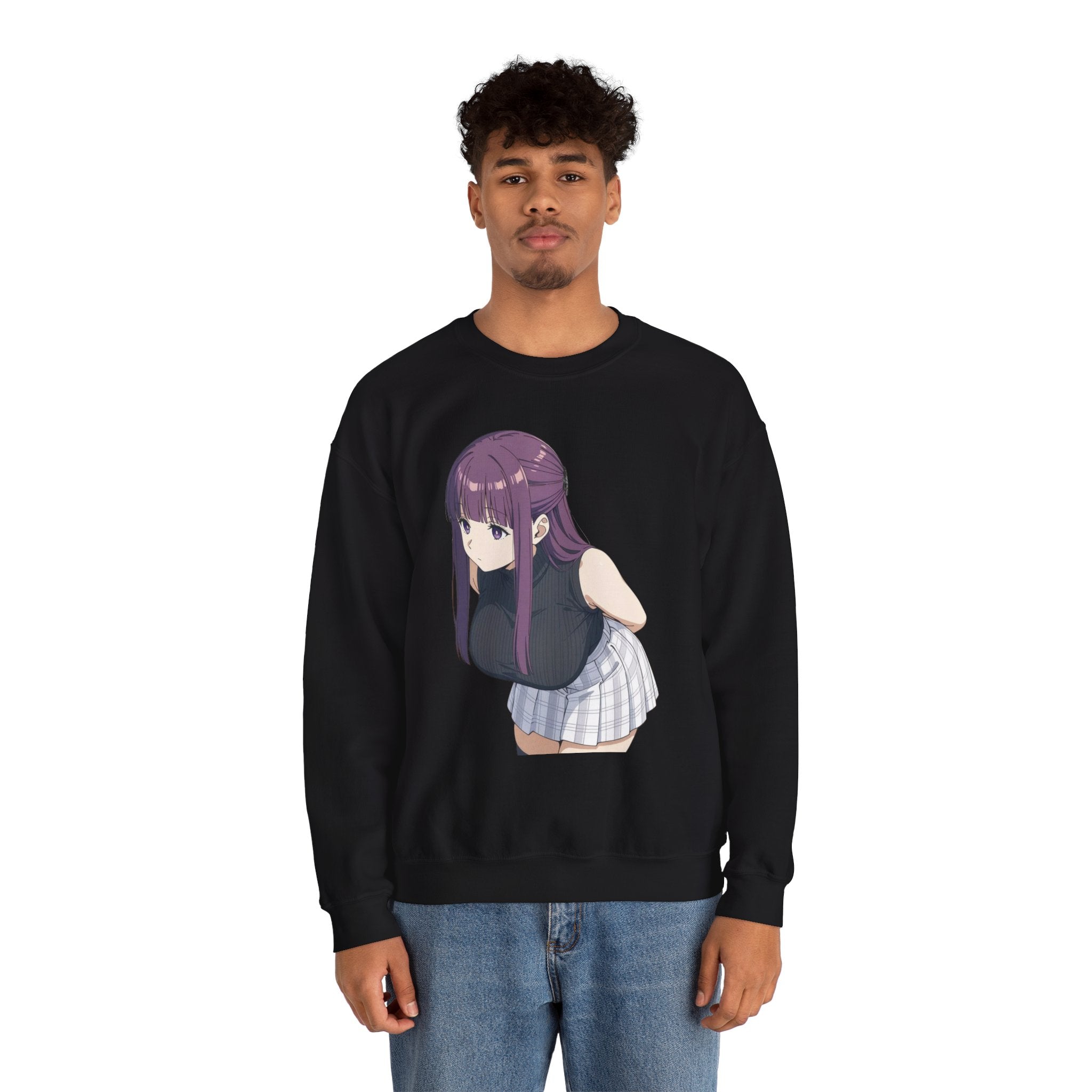 Fern Anime Unisex Heavy Blend™ Crewneck Sweatshirt