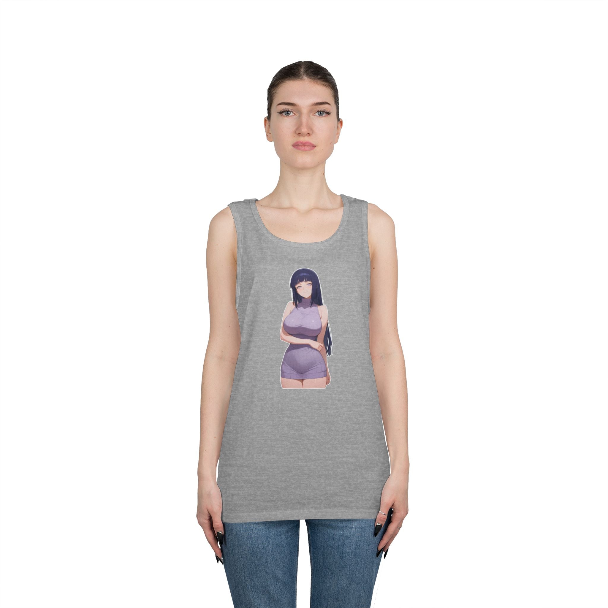 Hinata Waifu Heavy Cotton Tank Top