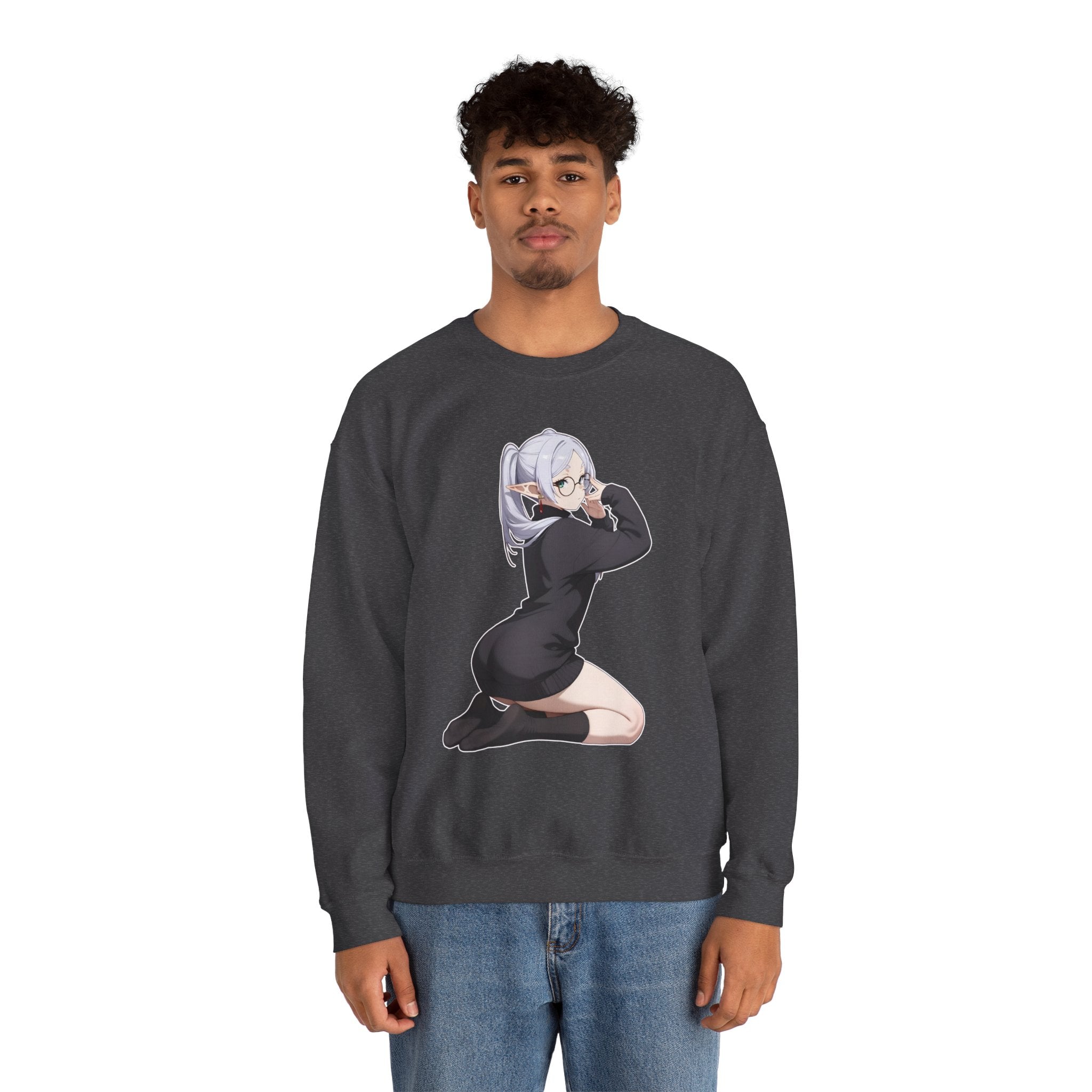 Cute Frieren Unisex Heavy Blend™ Crewneck Sweatshirt