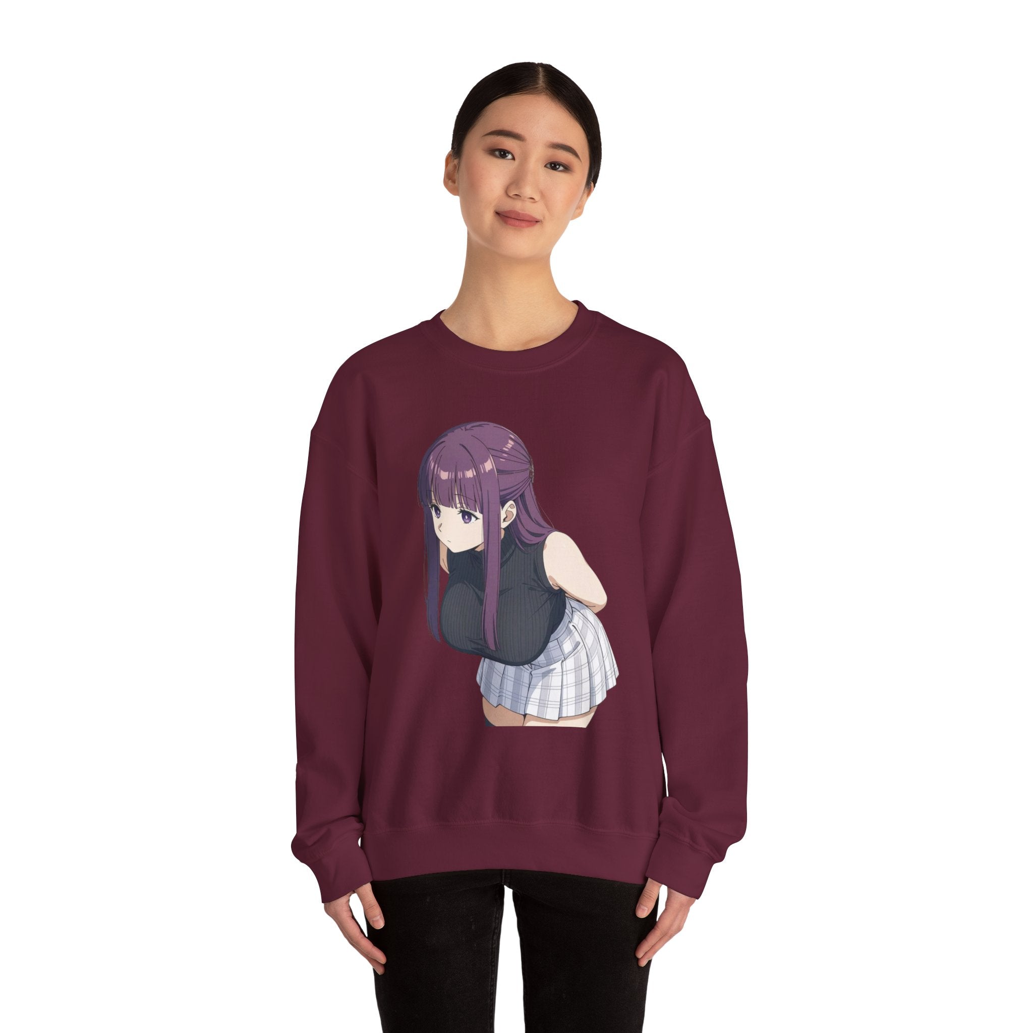 Fern Anime Unisex Heavy Blend™ Crewneck Sweatshirt