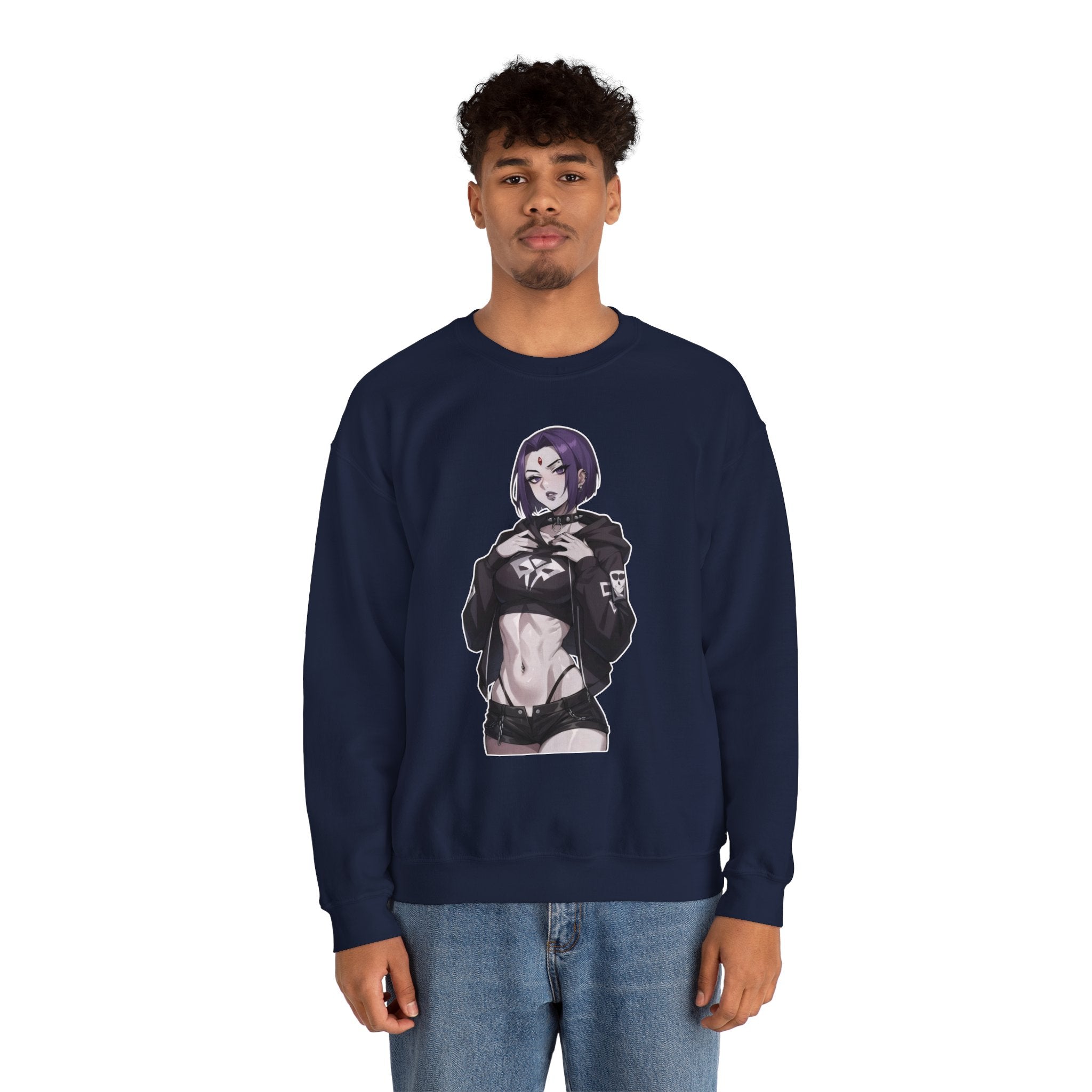 Raven Alternative Gothic Unisex Heavy Blend™ Crewneck Sweatshirt