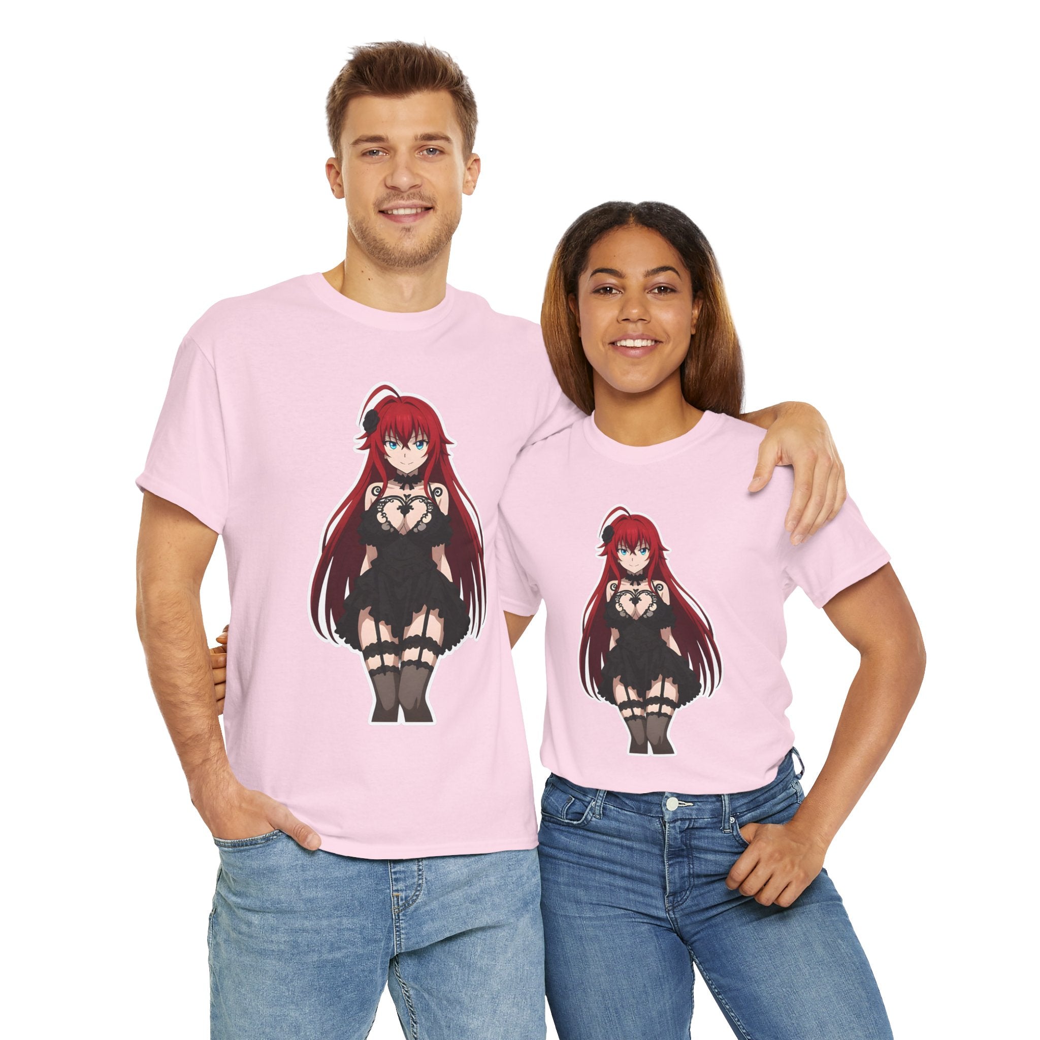 Rias Gremory Gothic Style Waifu Unisex Heavy Cotton Tee