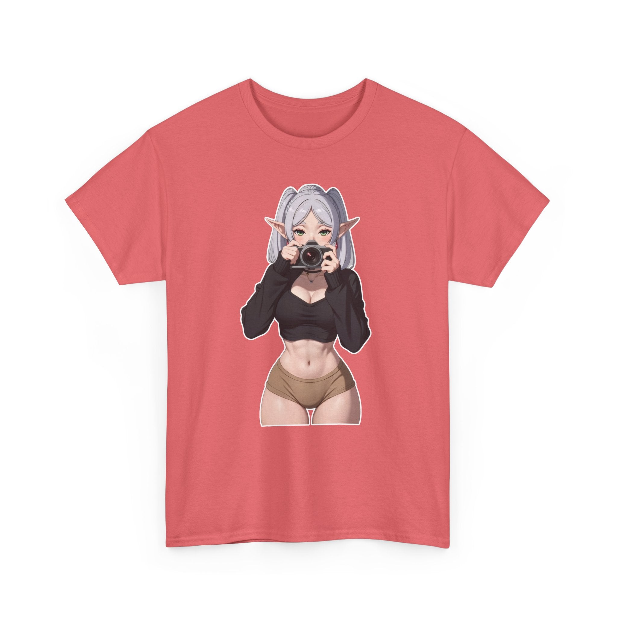 Frieren Cute Unisex Heavy Cotton Tee