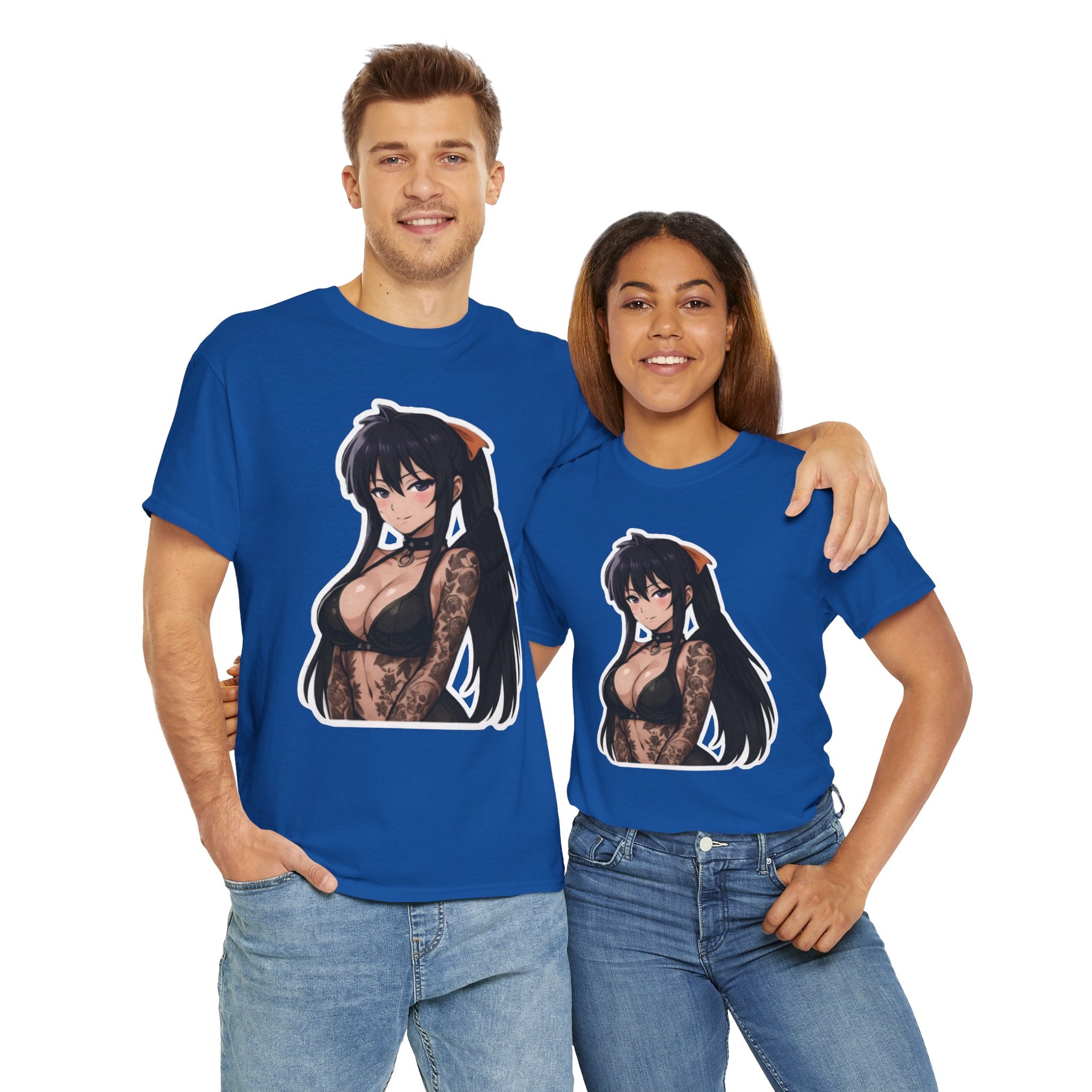 Akeno Himejima Unisex Heavy Cotton Tee