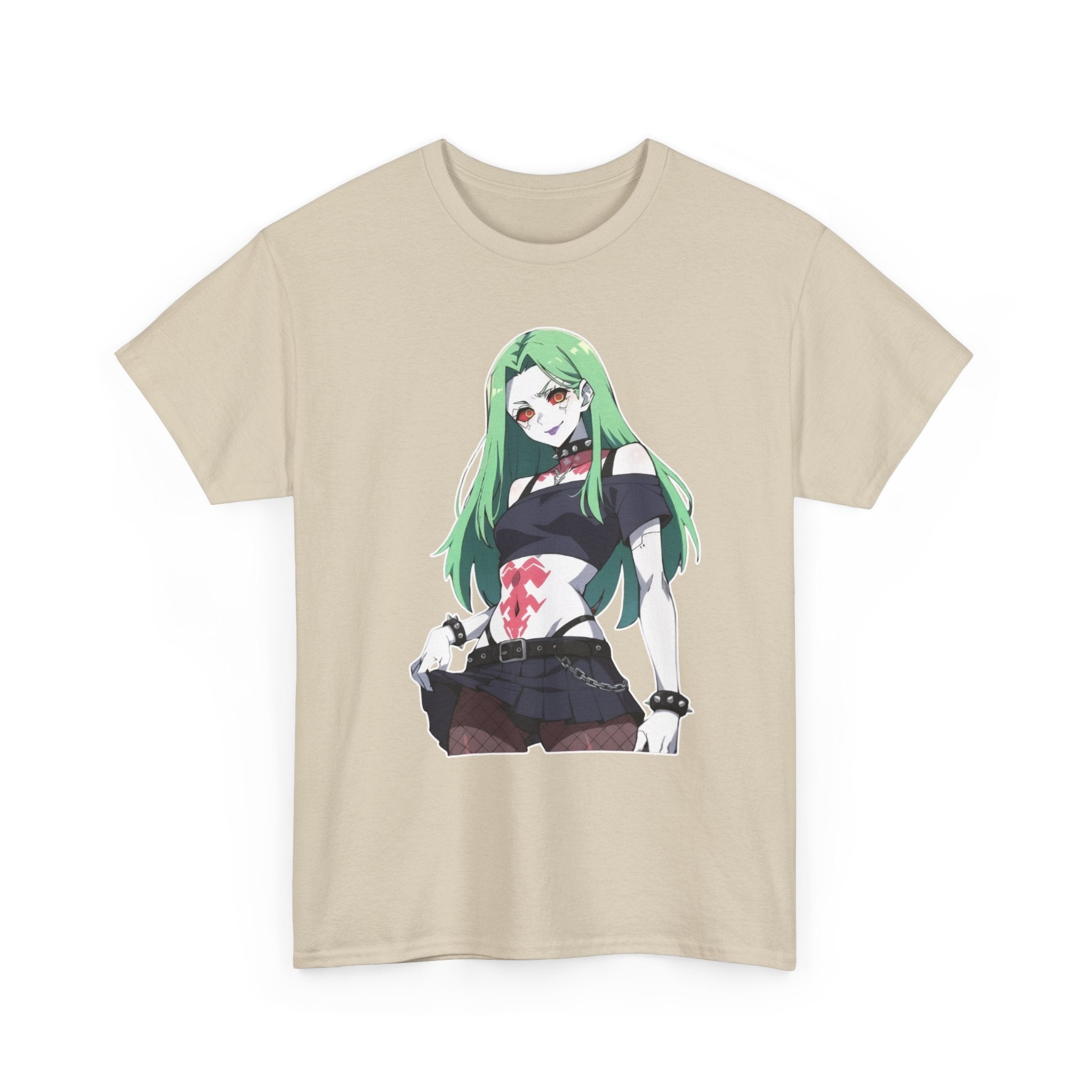 Rebecca Cyberpunk Futuristic Unisex Heavy Cotton Tee