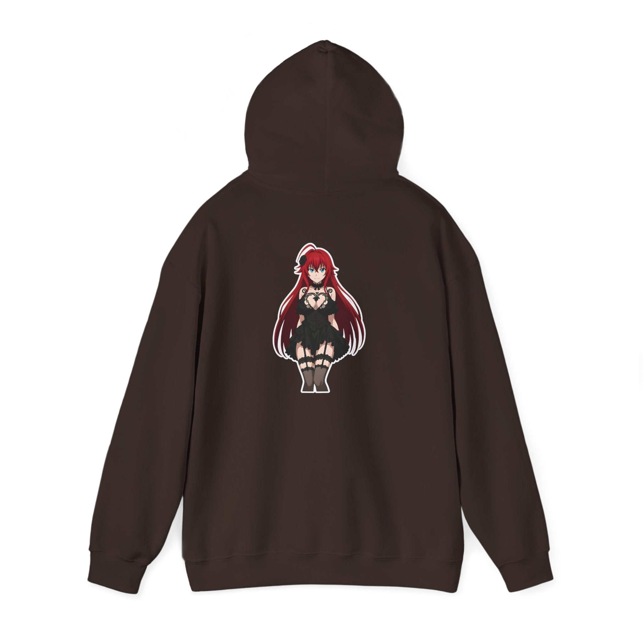 Rias Gremory Gothic Style Waifu Unisex Heavy Blend™ Hooded Sweatshirt
