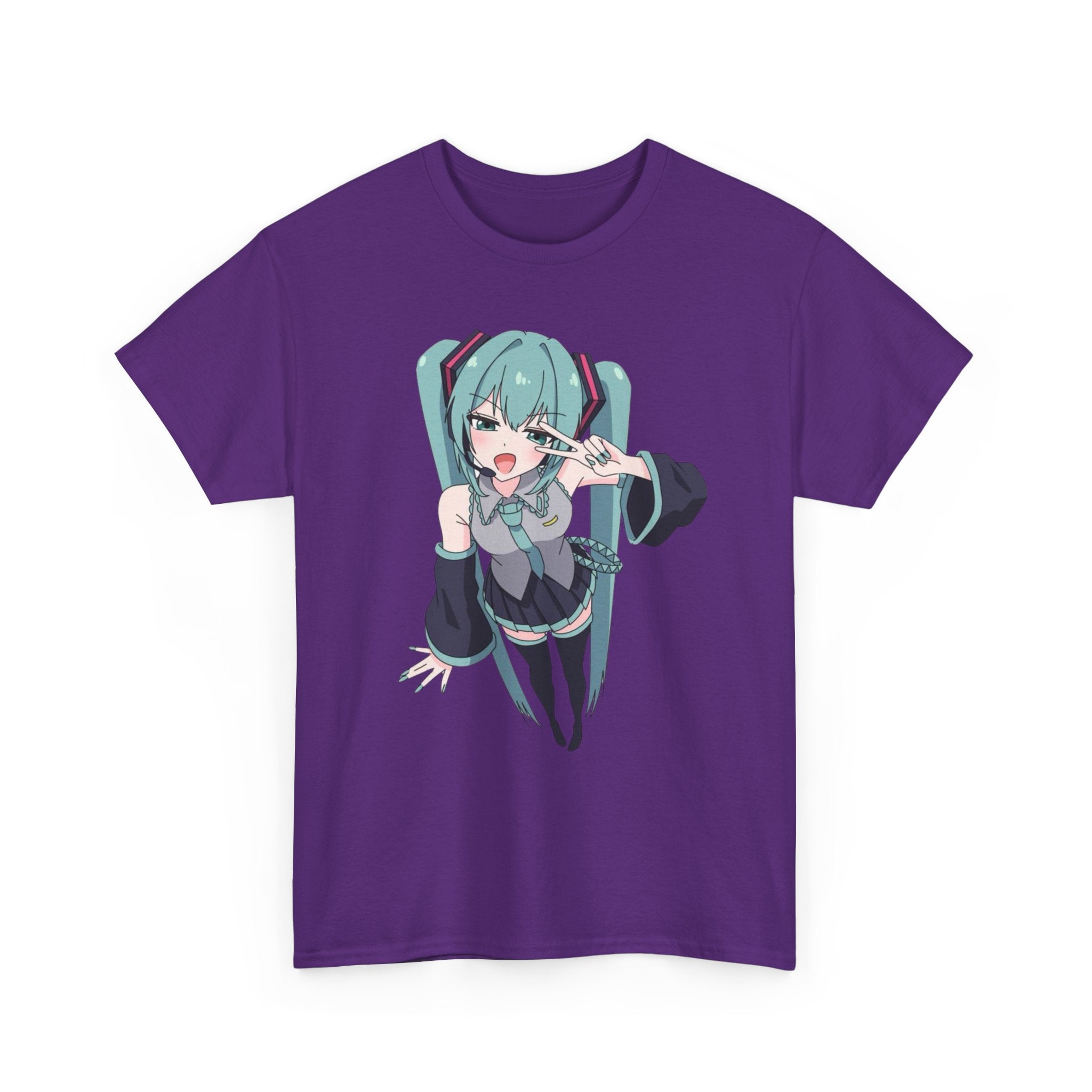 Hatsune Miku Unisex Heavy Cotton Tee