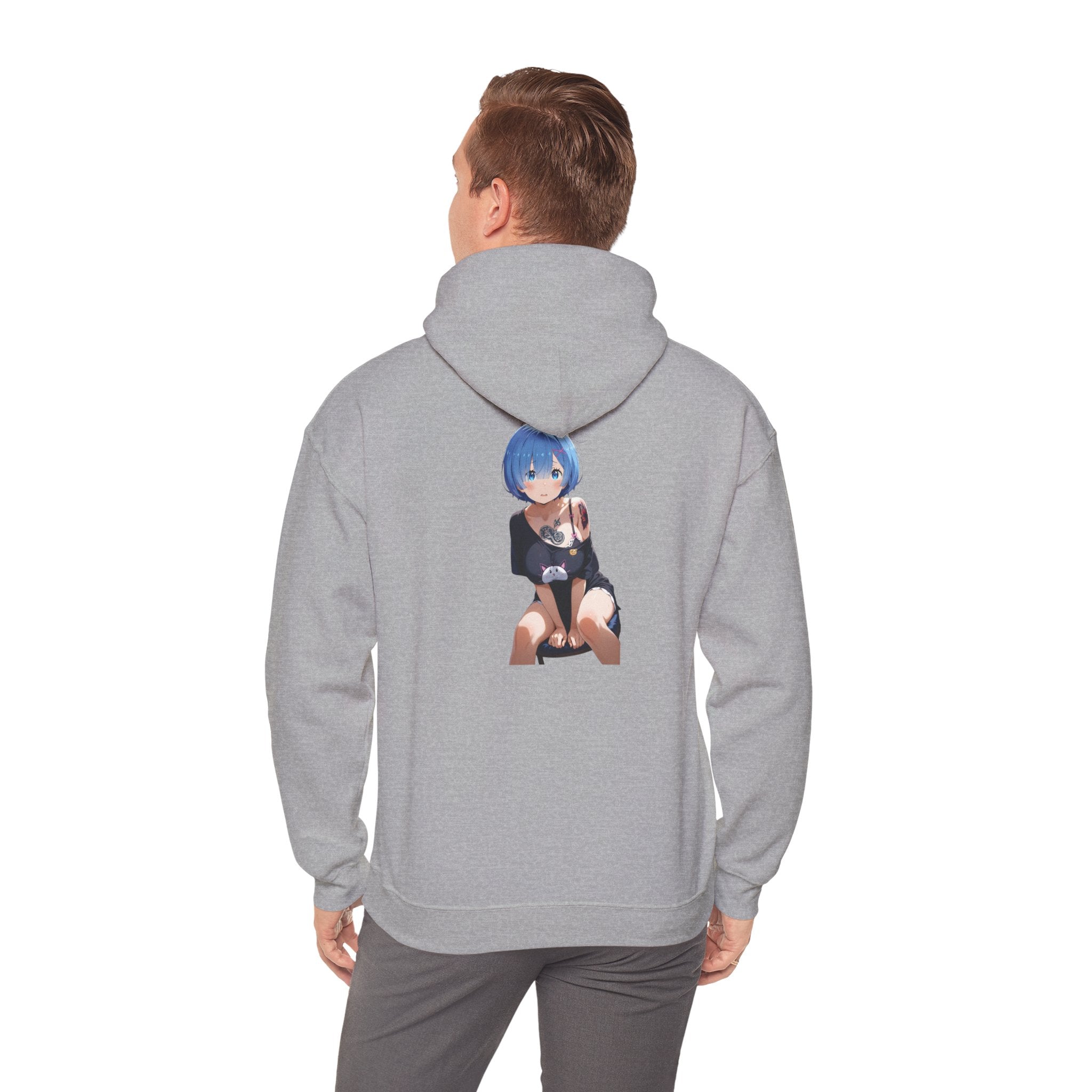 Sexy Rem Tattooed Unisex Heavy Blend™ Hooded Sweatshirt