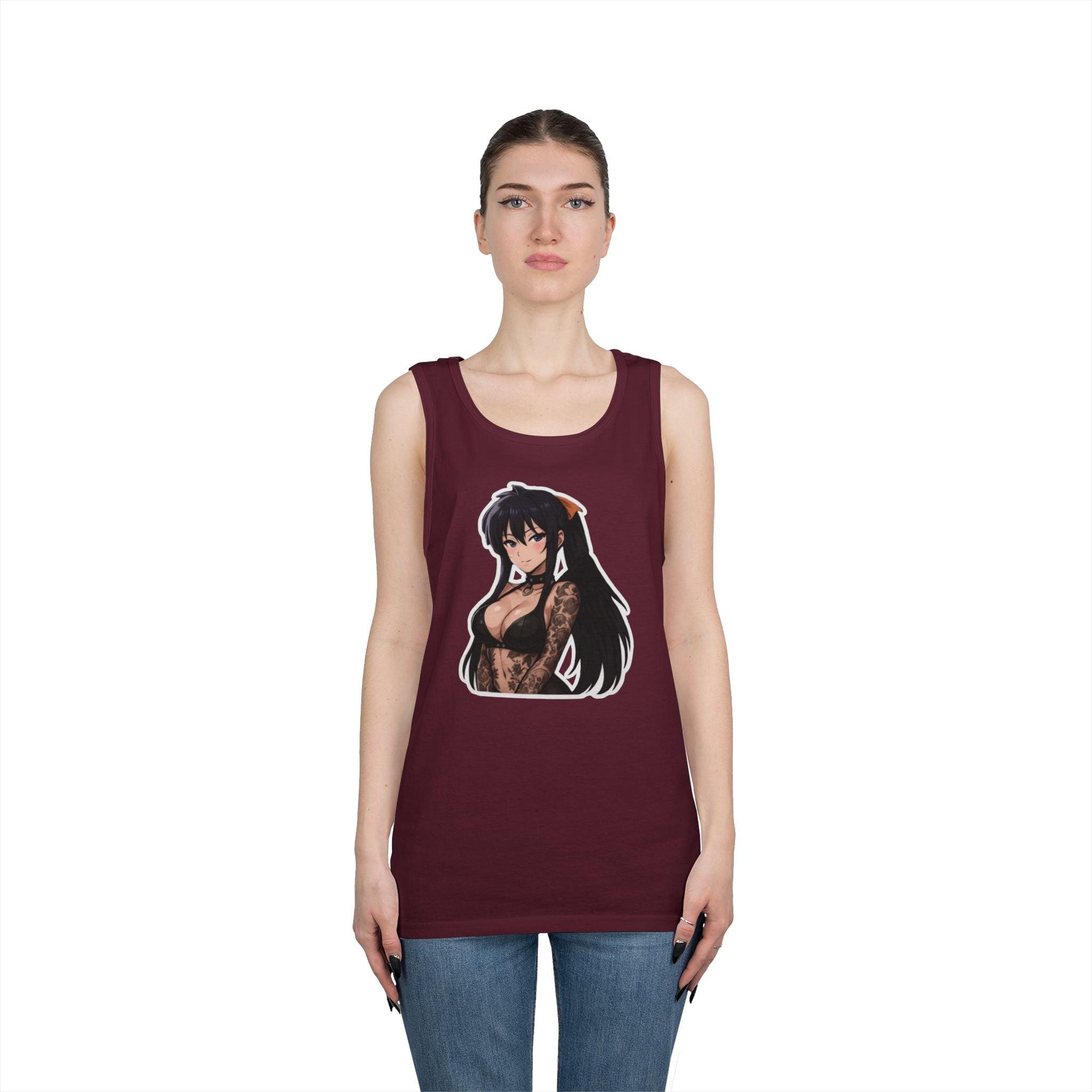 Akeno Himejima Heavy Cotton Tank Top