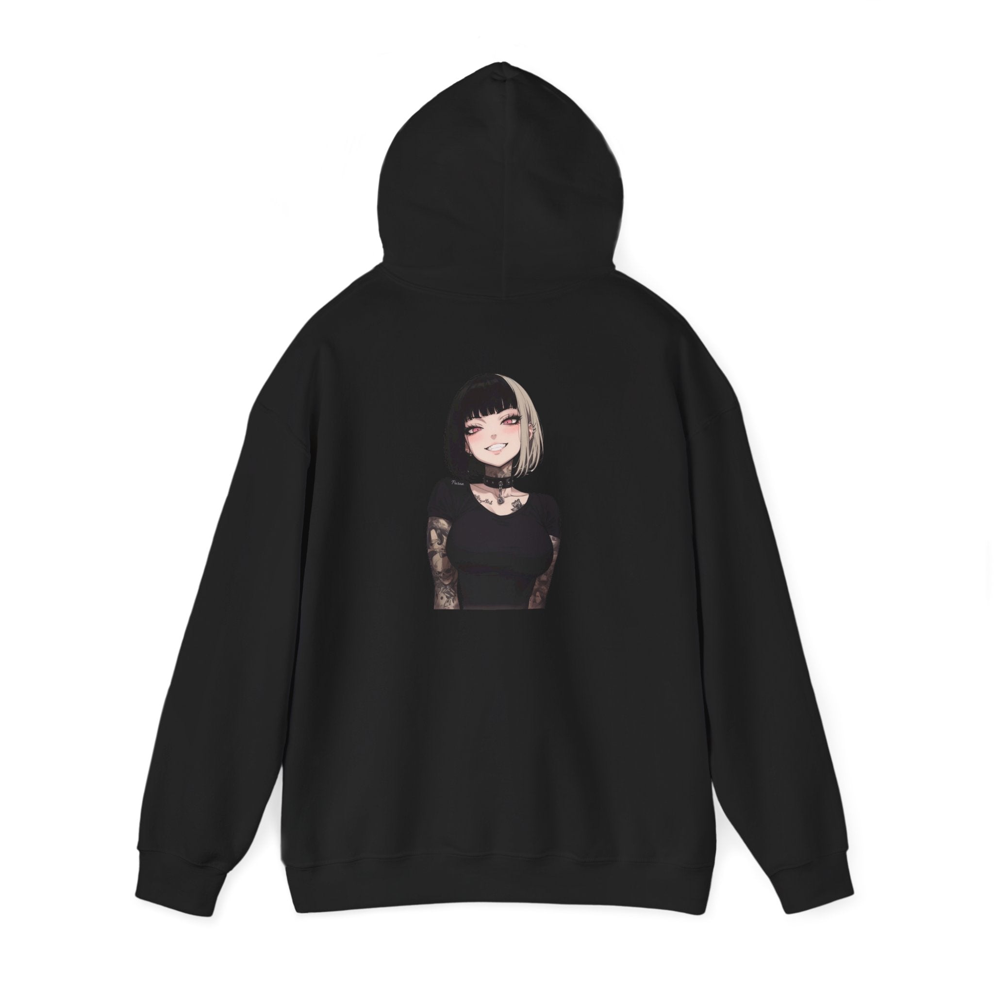 Himiko Toga Gothic Tattooed Style Unisex Heavy Blend™ Hooded Sweatshirt