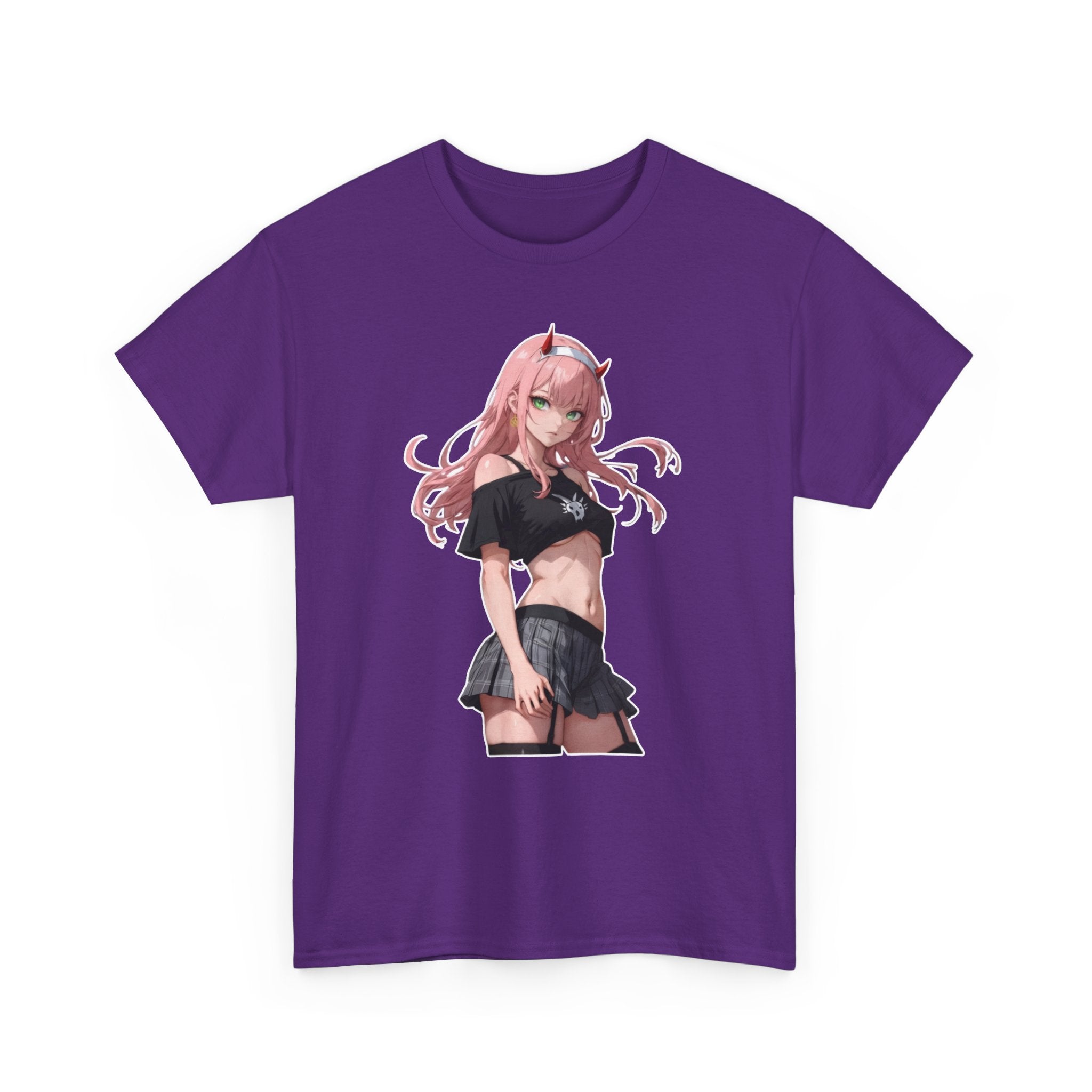 Zero Two Streetwear Style Unisex Heavy Cotton Tee