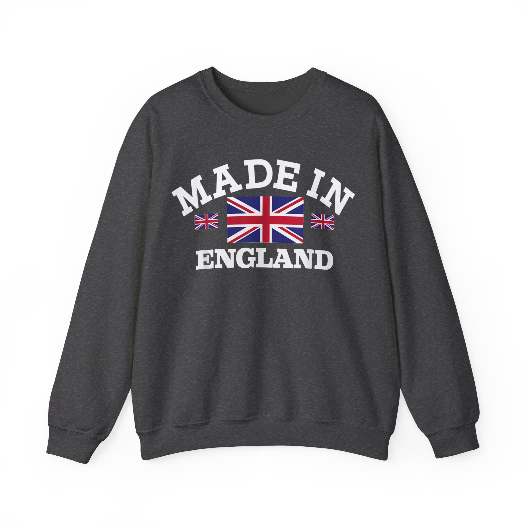 Made in England British Flag Union Jack Unisex Heavy Blend™ Crewneck Sweatshirt