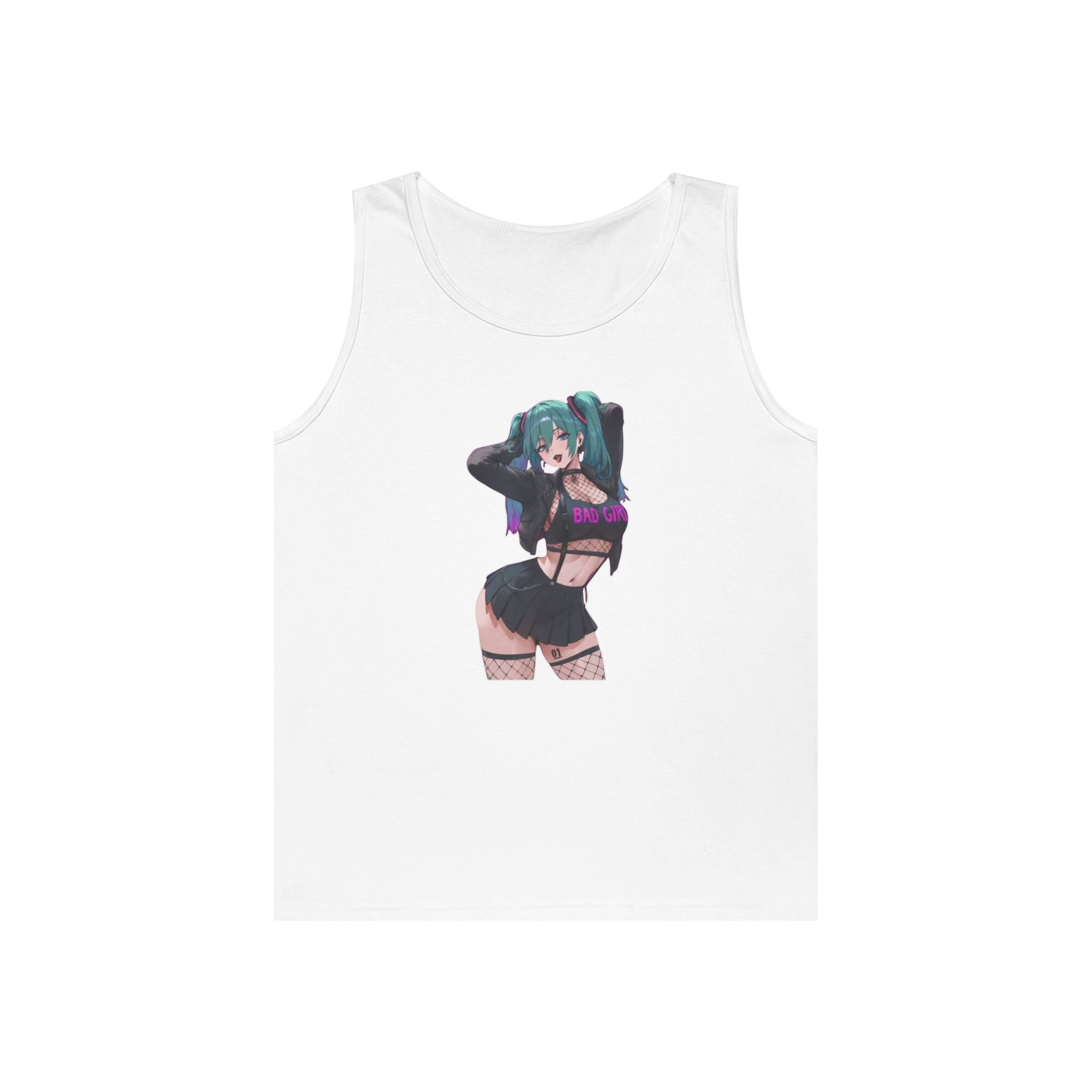 Hatsune Miku Baddie Heavy Cotton Tank Top