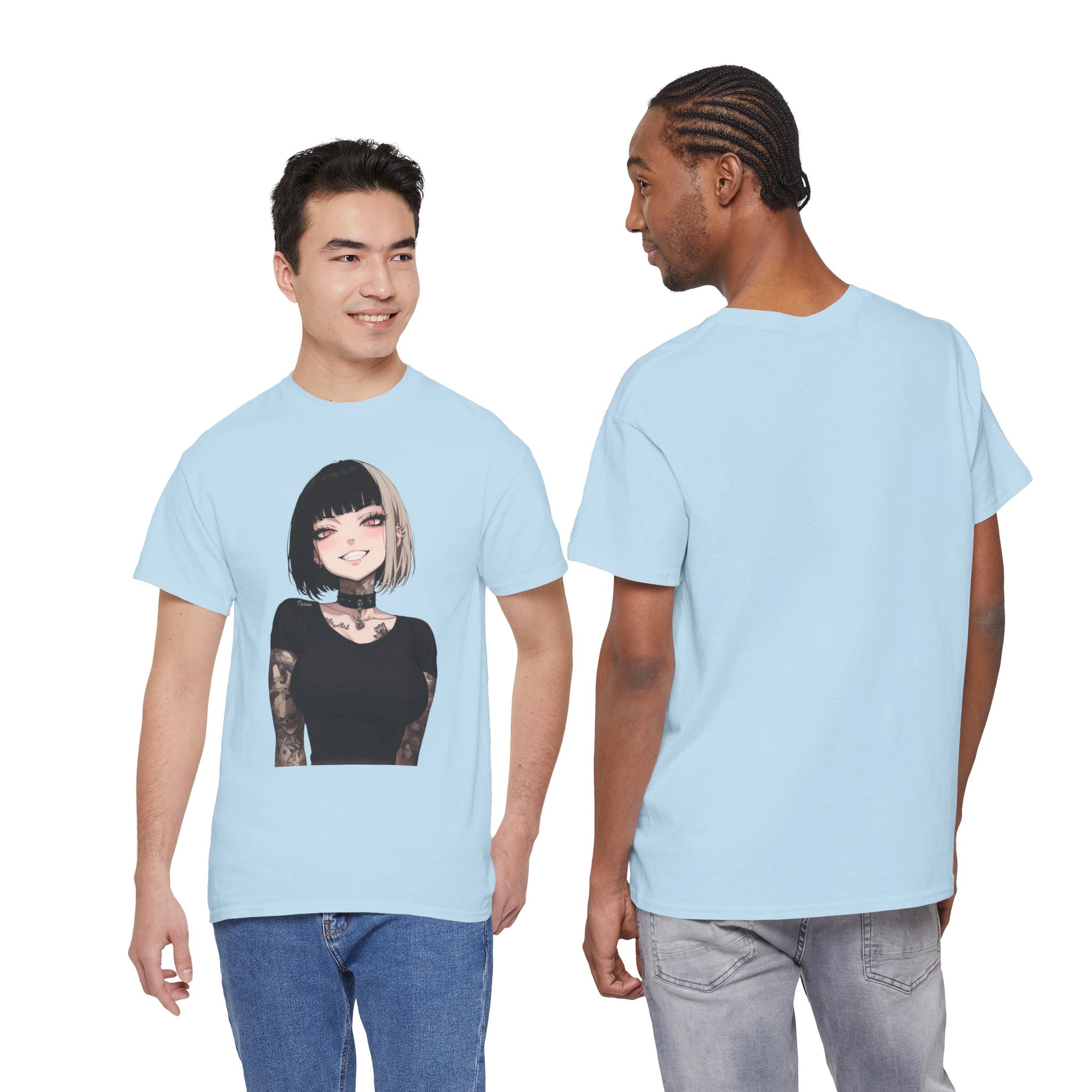 Himiko Toga Gothic Tattooed Style Heavy Cotton Tee