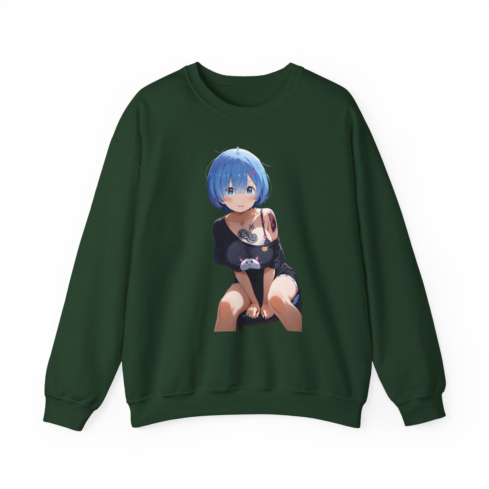 Sexy Rem Tattooed Unisex Heavy Blend™ Crewneck Sweatshirt