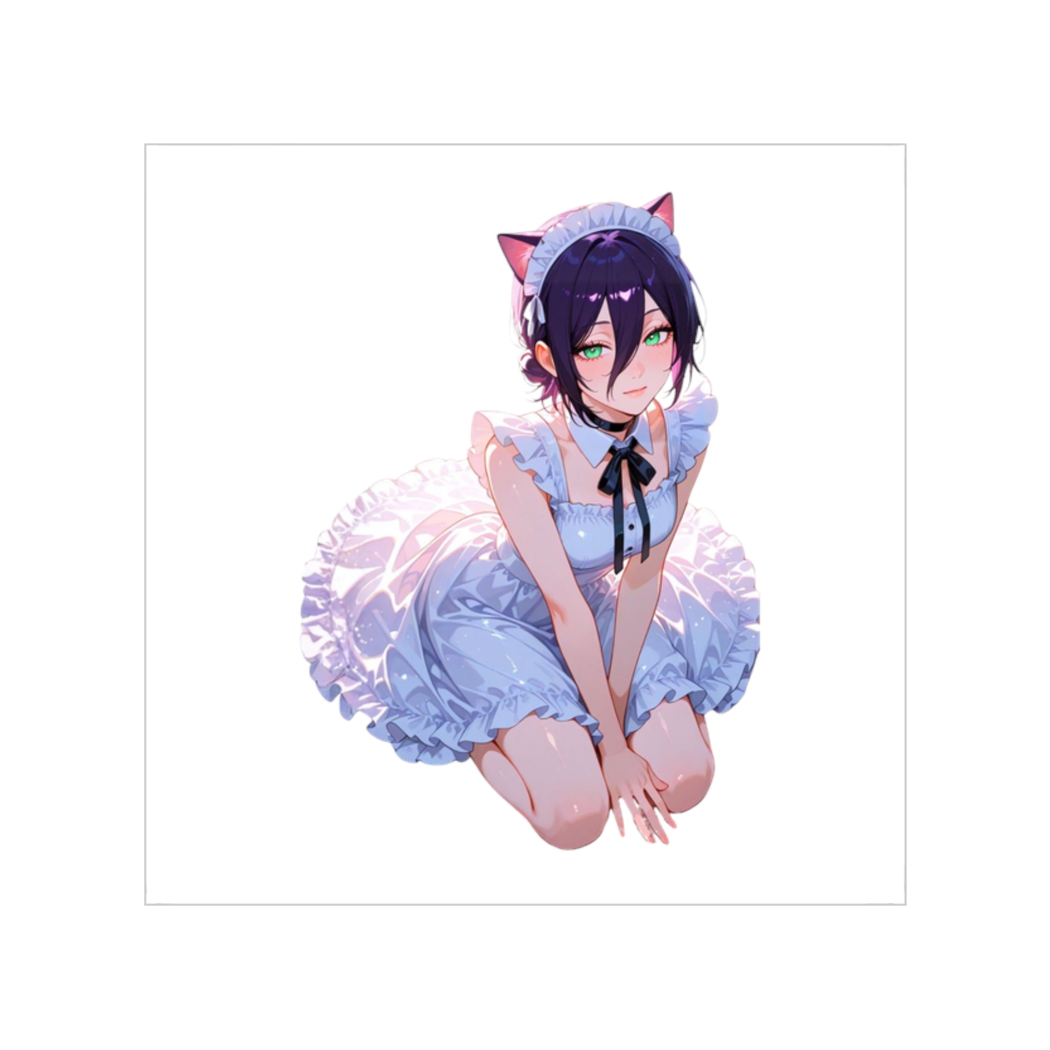 Reze Maid Waifu Sticker