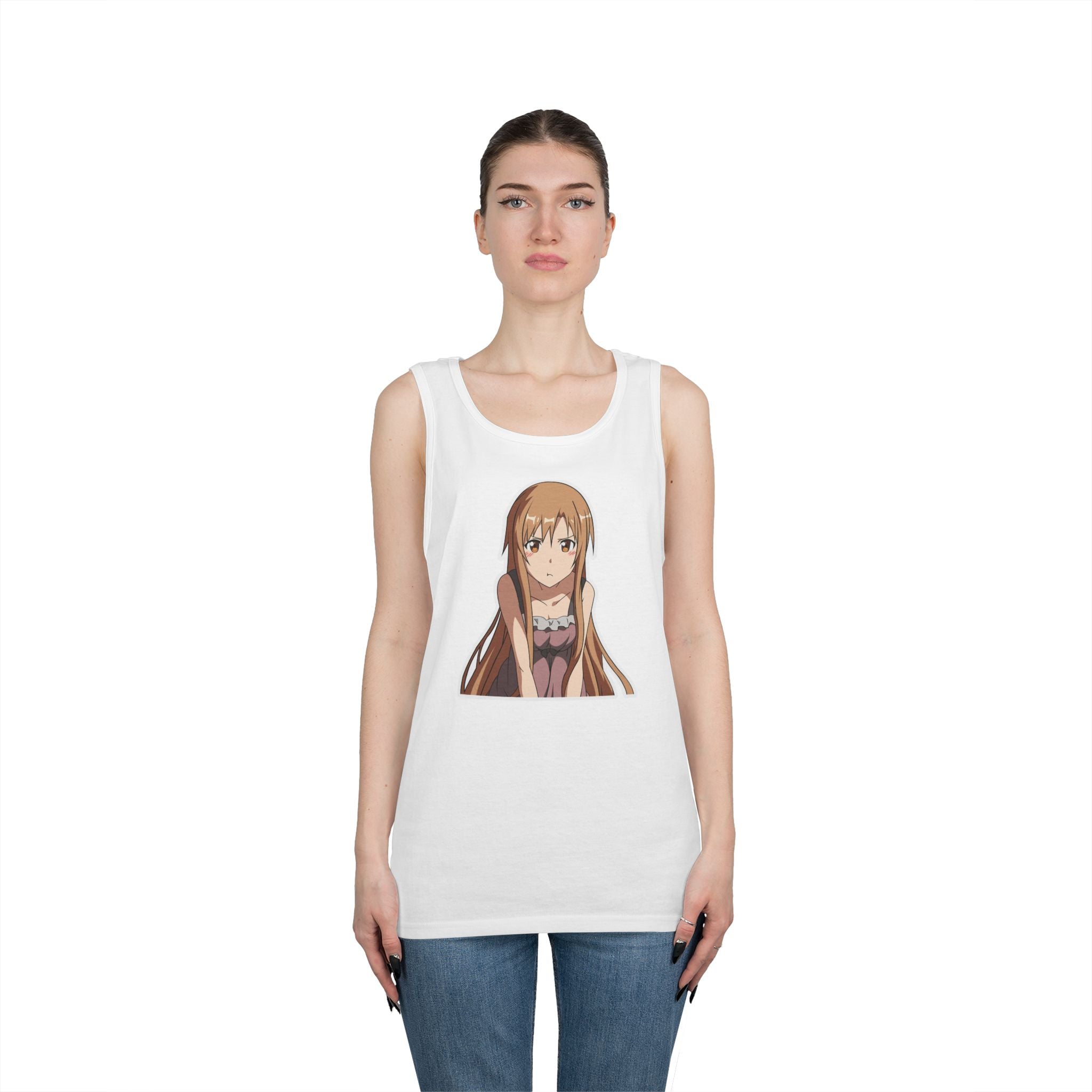 Asuna Yuuki Waifu Heavy Cotton Tank Top