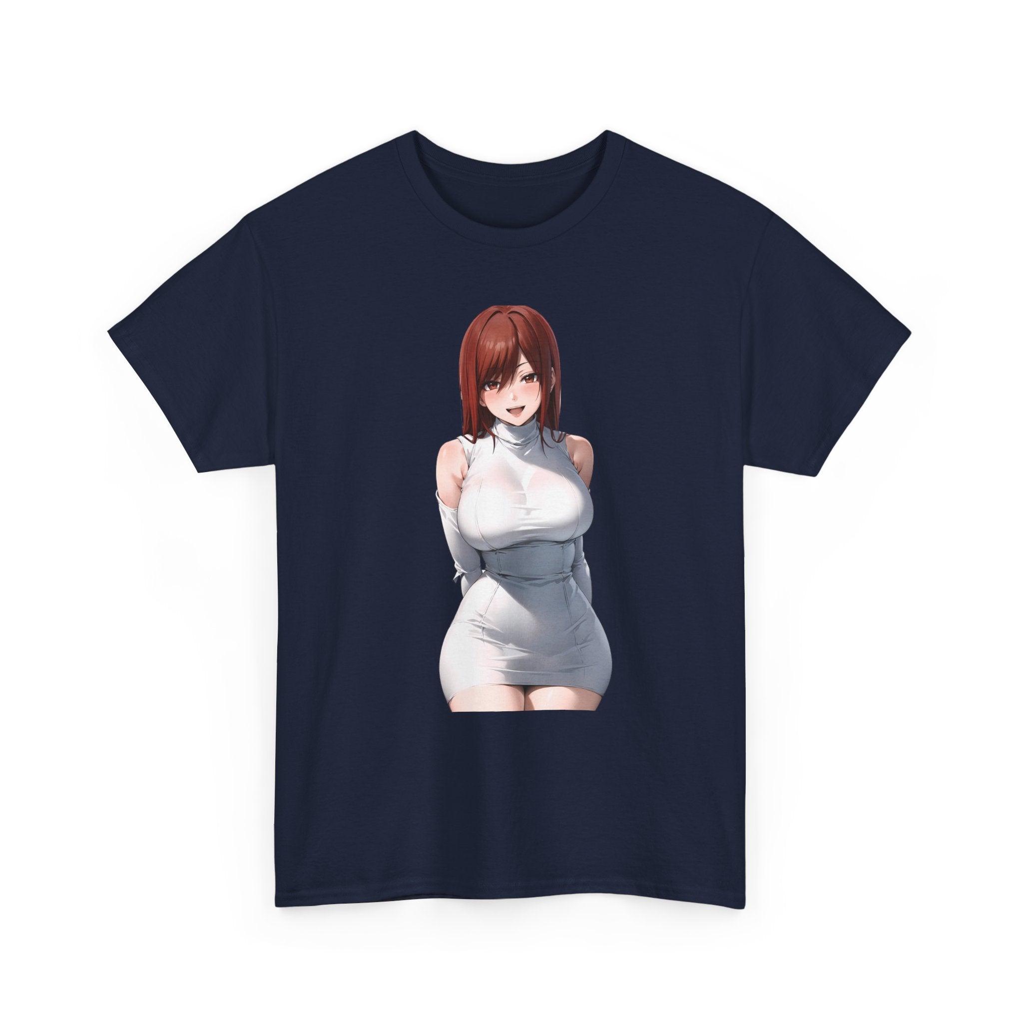 Ezra Scarlet Charming White Dress Anime Unisex Heavy Cotton Tee
