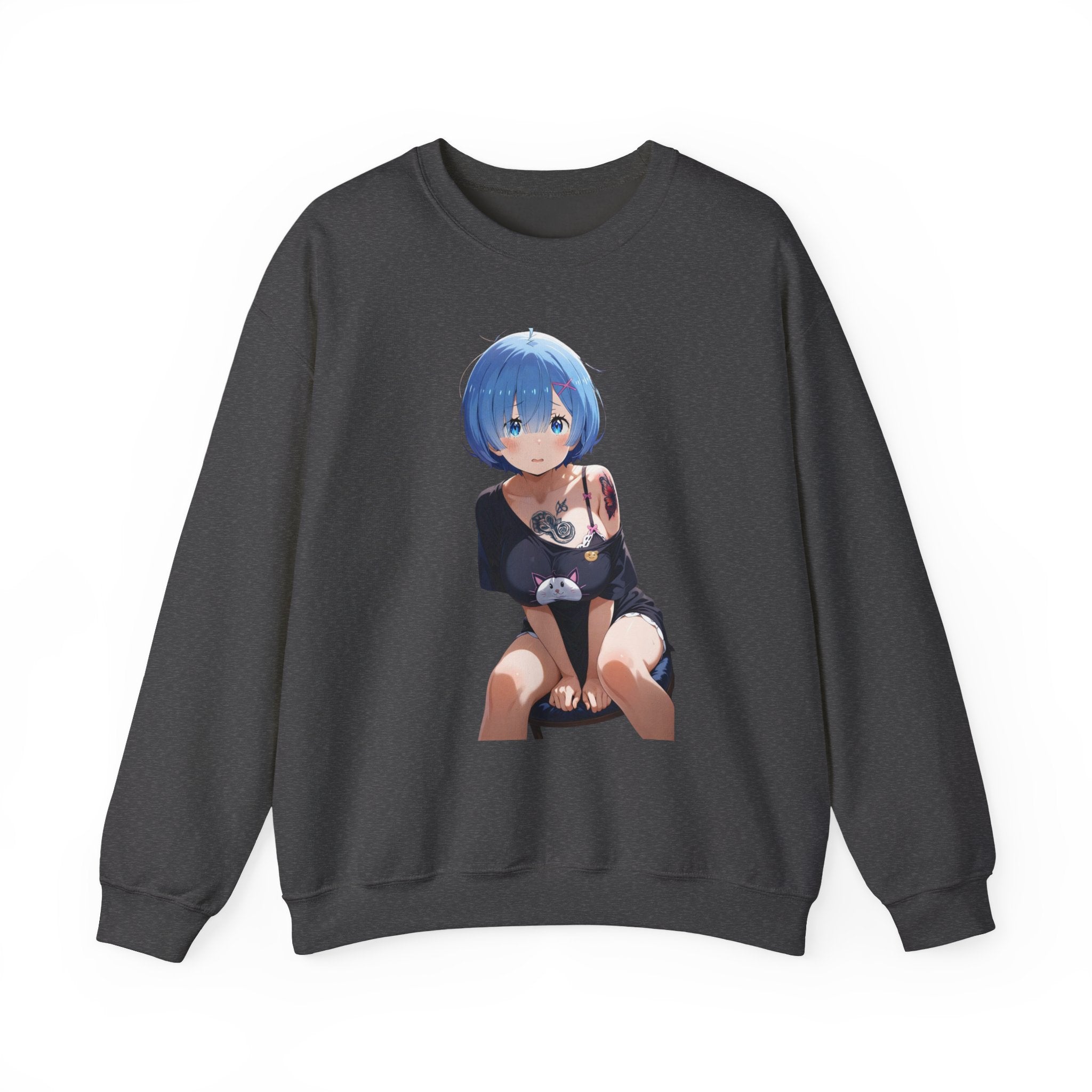 Sexy Rem Tattooed Unisex Heavy Blend™ Crewneck Sweatshirt