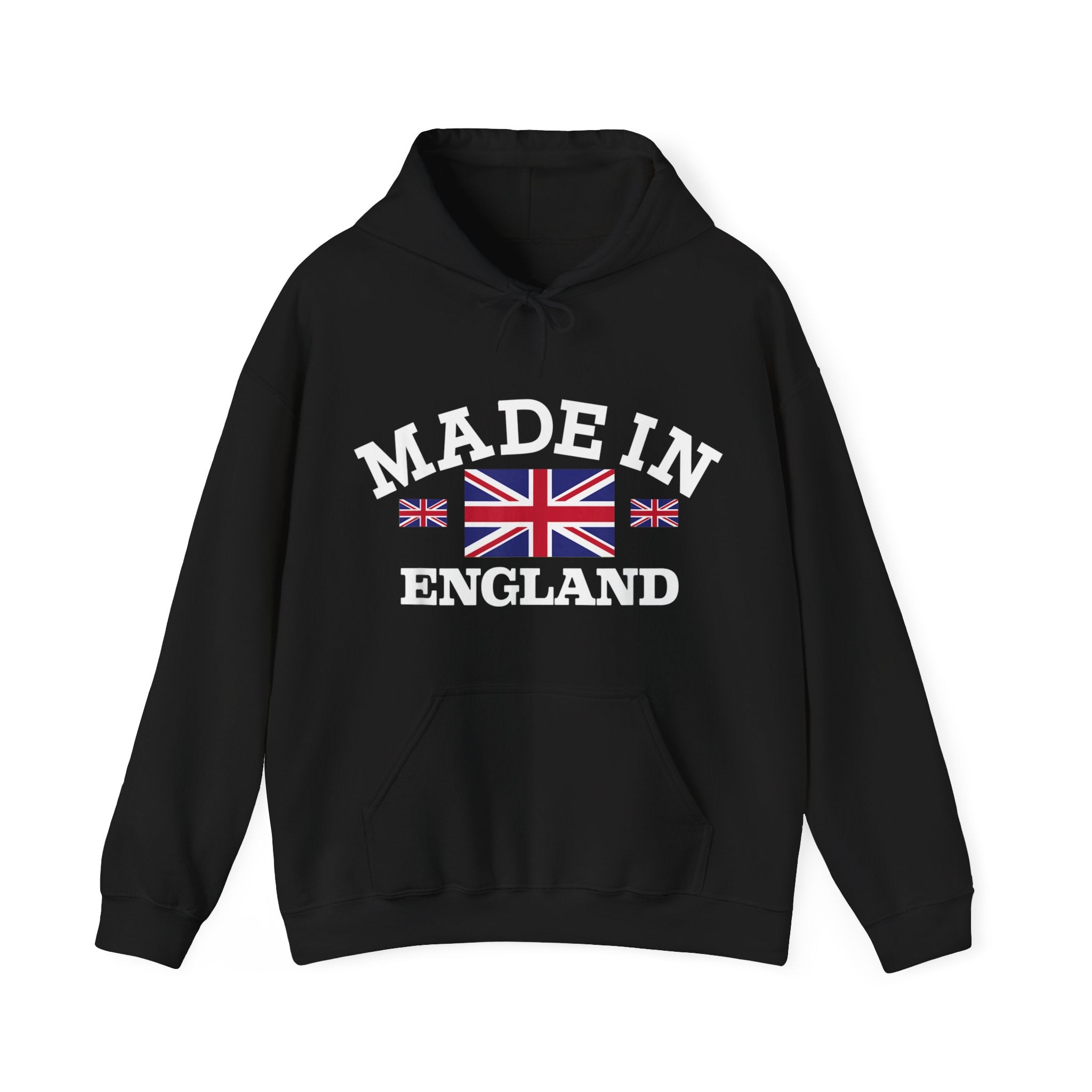 Made in England British Flag Union Jack Unisex Heavy Blend™ Hooded Sweatshirt