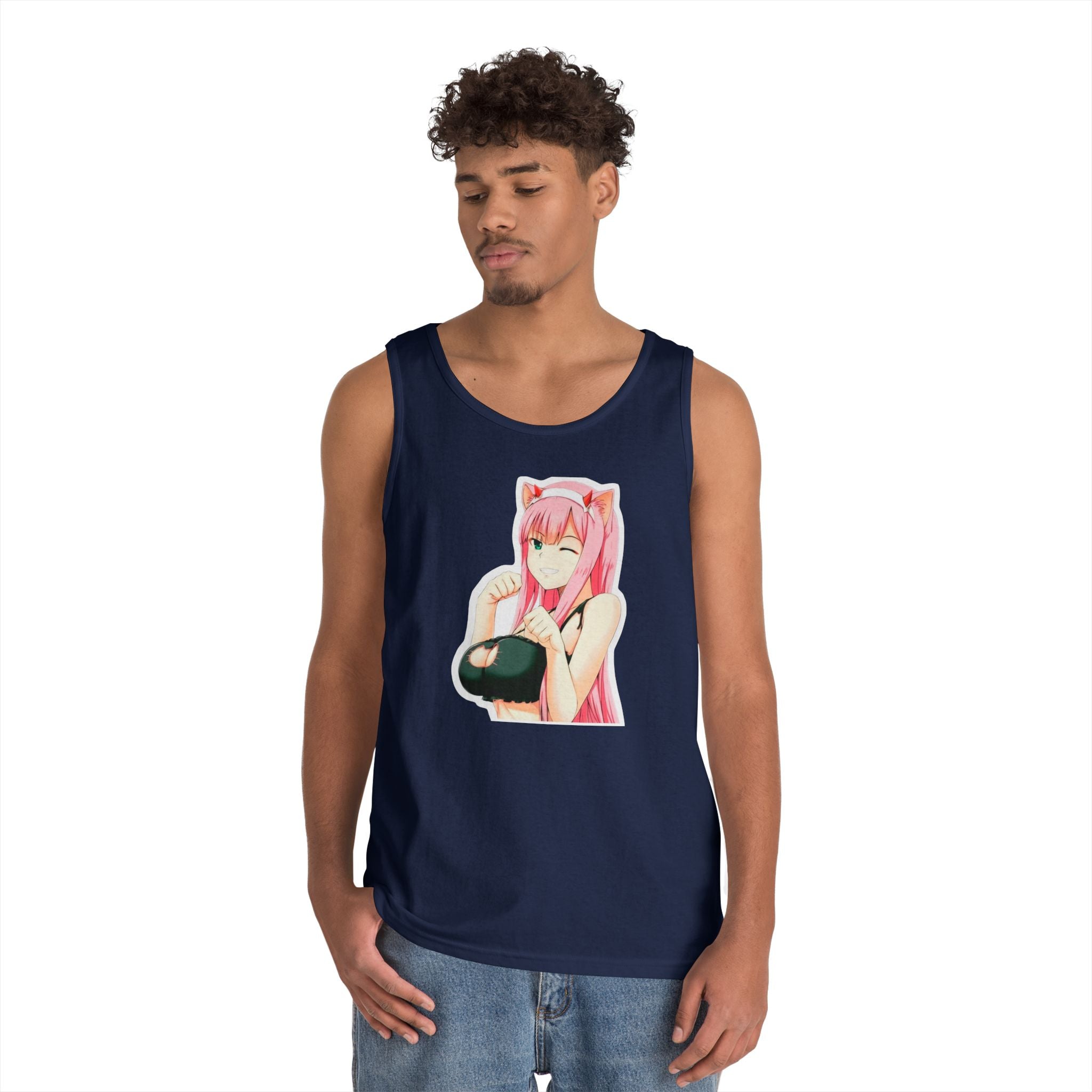 Zero Two Sexy Style Heavy Cotton Tank Top