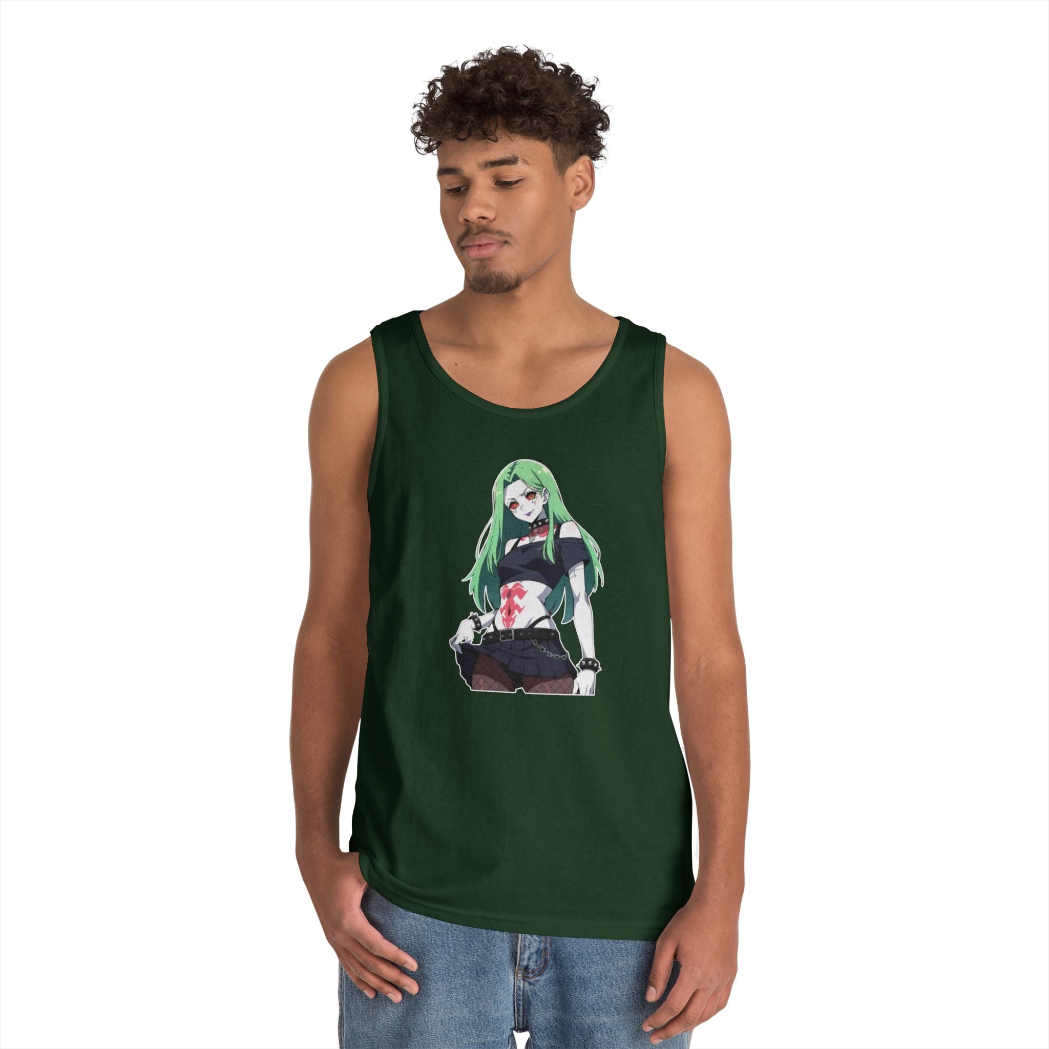 Rebecca Cyberpunk Futuristic Heavy Cotton Tank Top