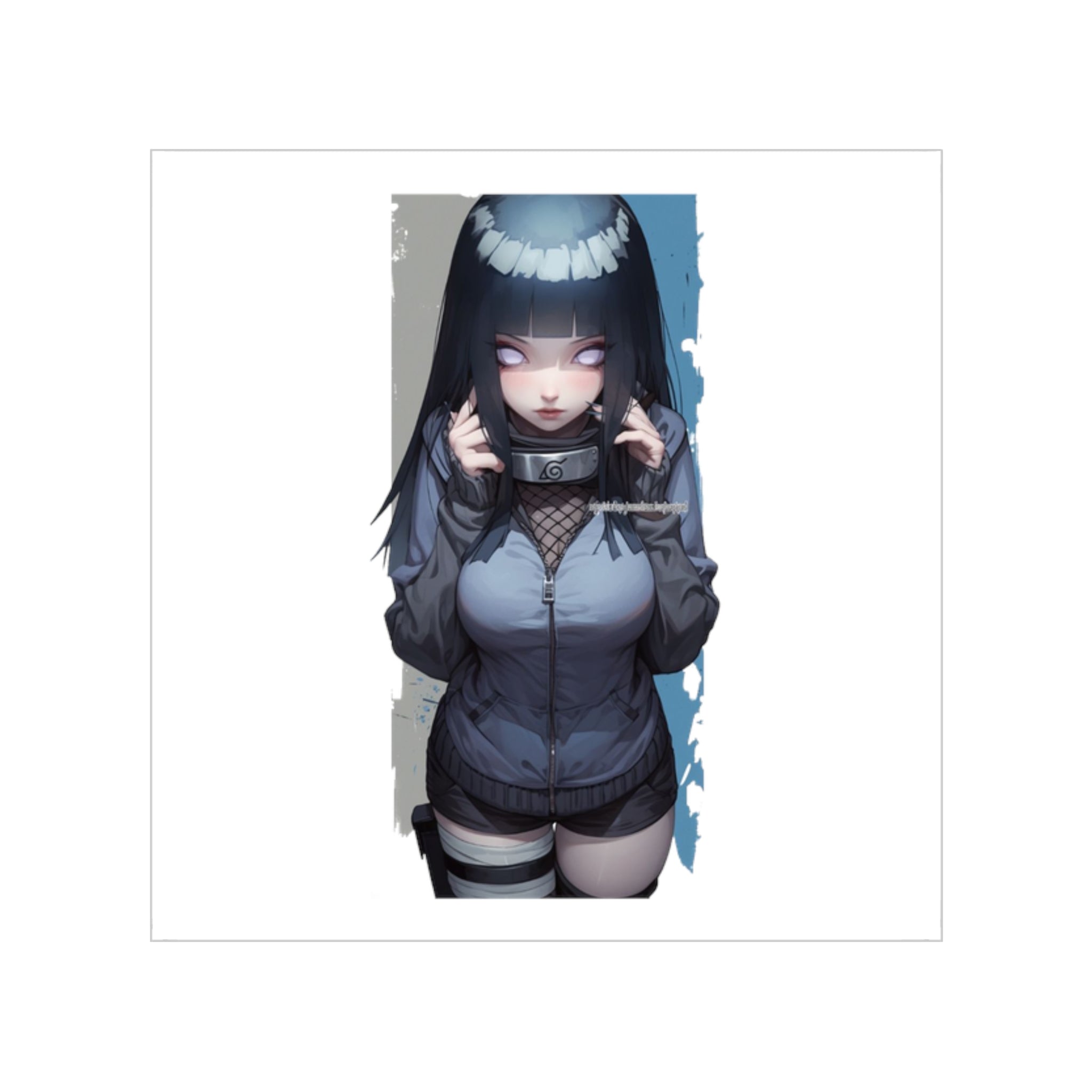 Hinata Hyūga Elegant Ninja Sticker