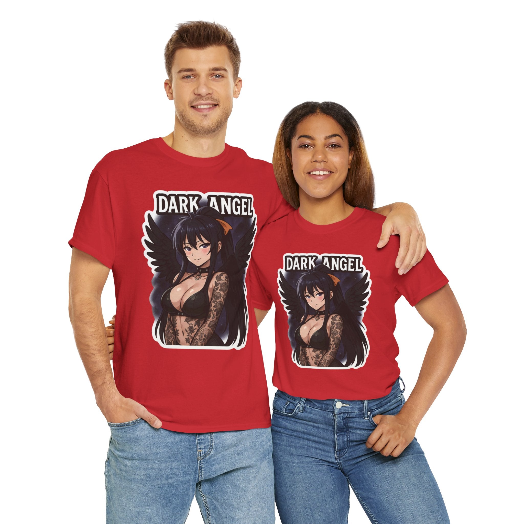 Akeno Himejima Dark Angel Unisex Heavy Cotton Tee