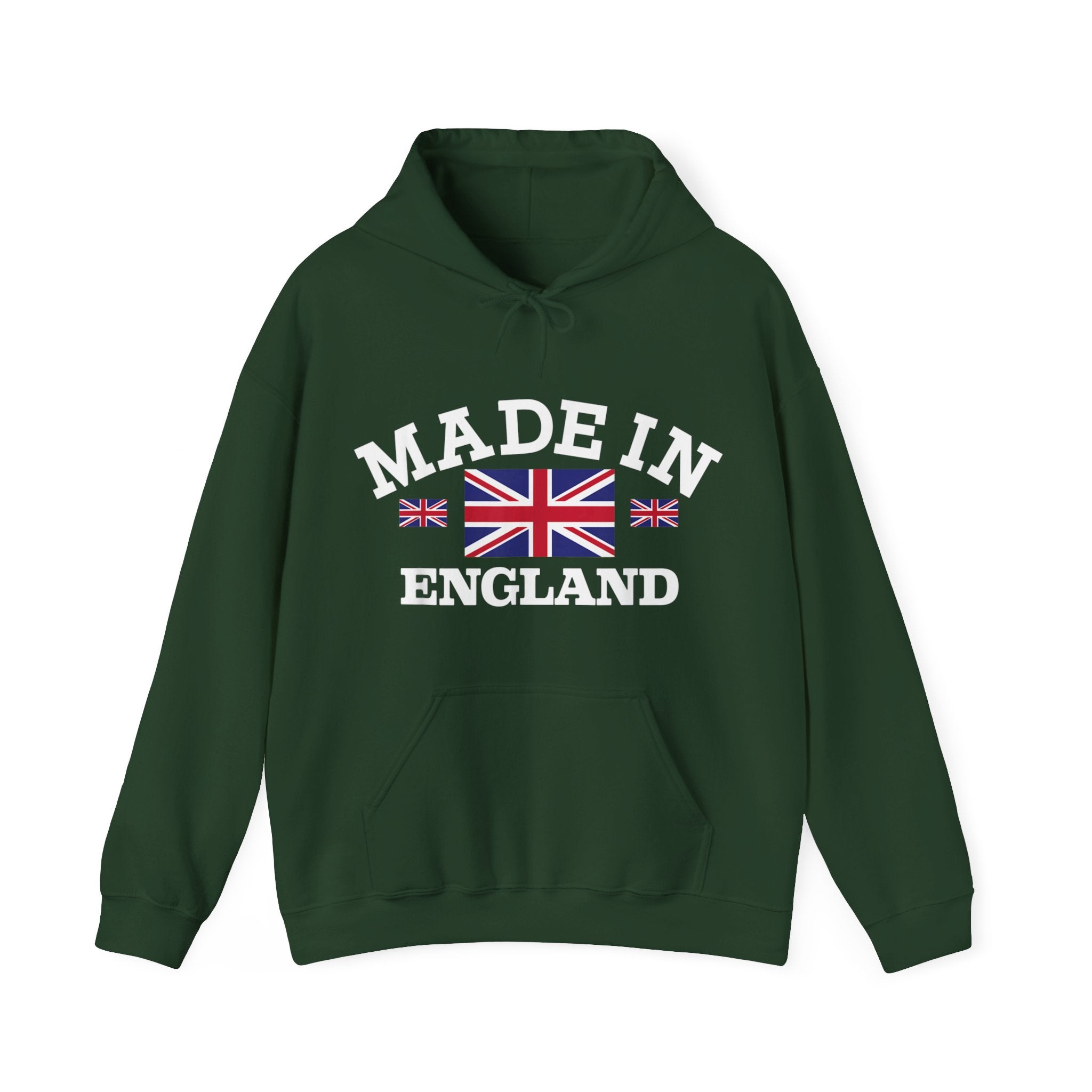 Made in England British Flag Union Jack Unisex Heavy Blend™ Hooded Sweatshirt