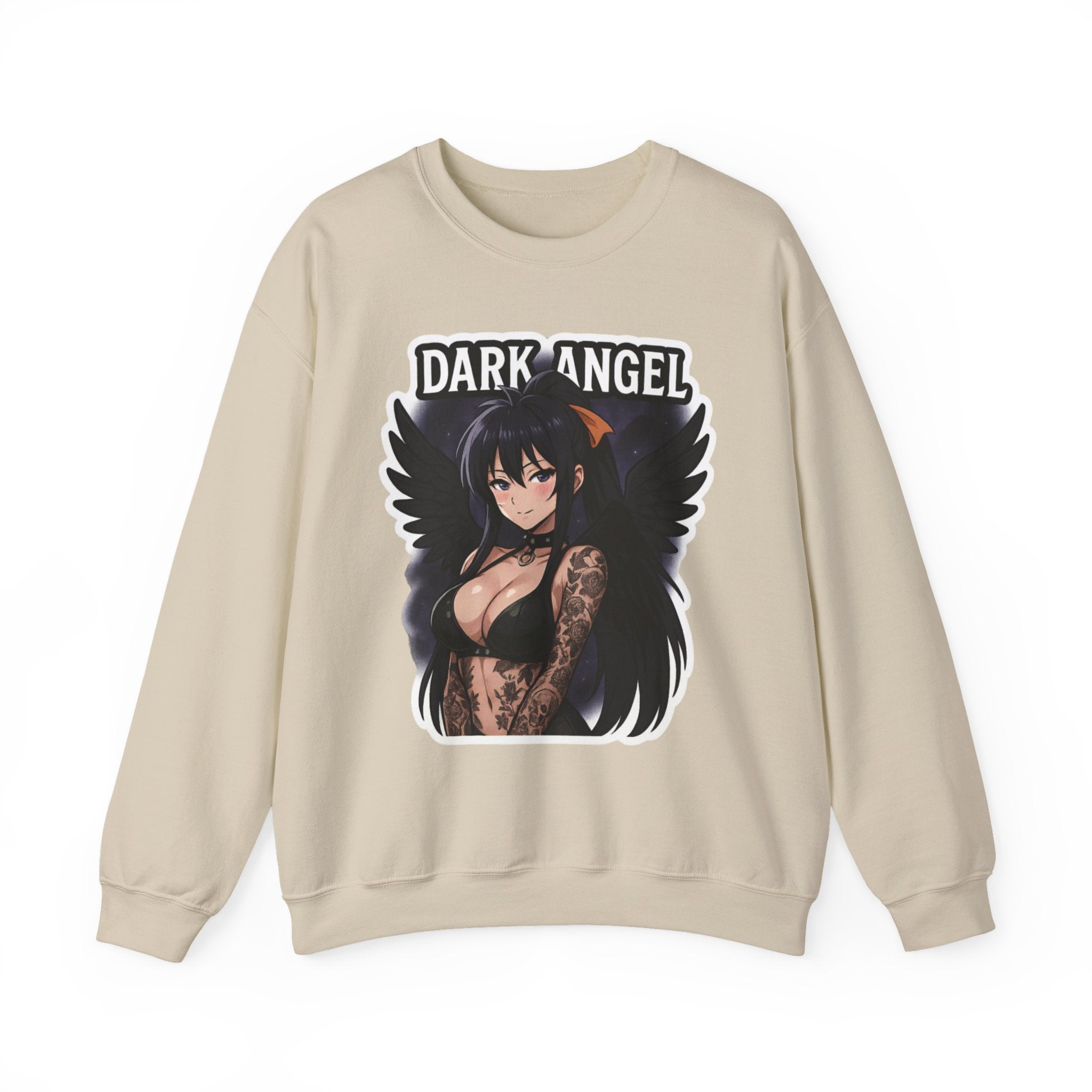 Akeno Himejima Dark Angel Unisex Heavy Blend™ Crewneck Sweatshirt