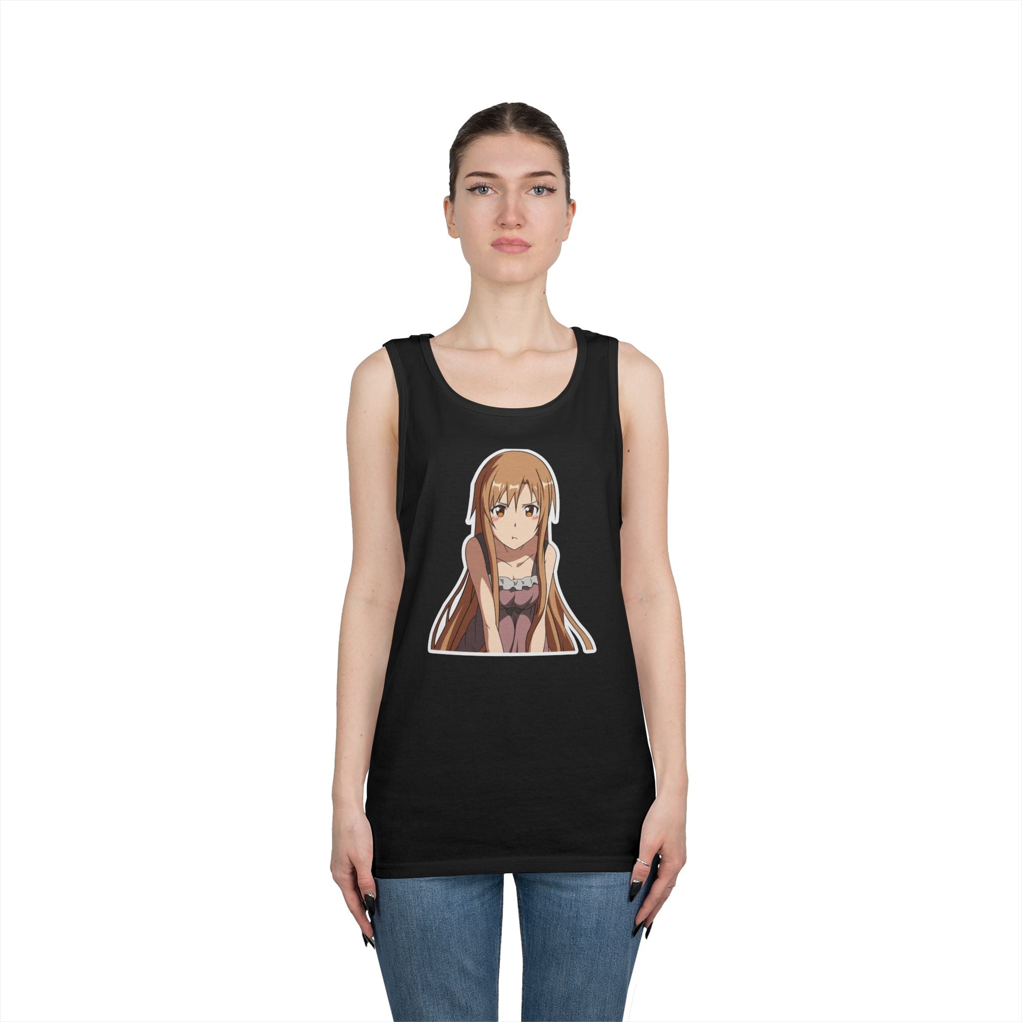 Asuna Yuuki Waifu Heavy Cotton Tank Top