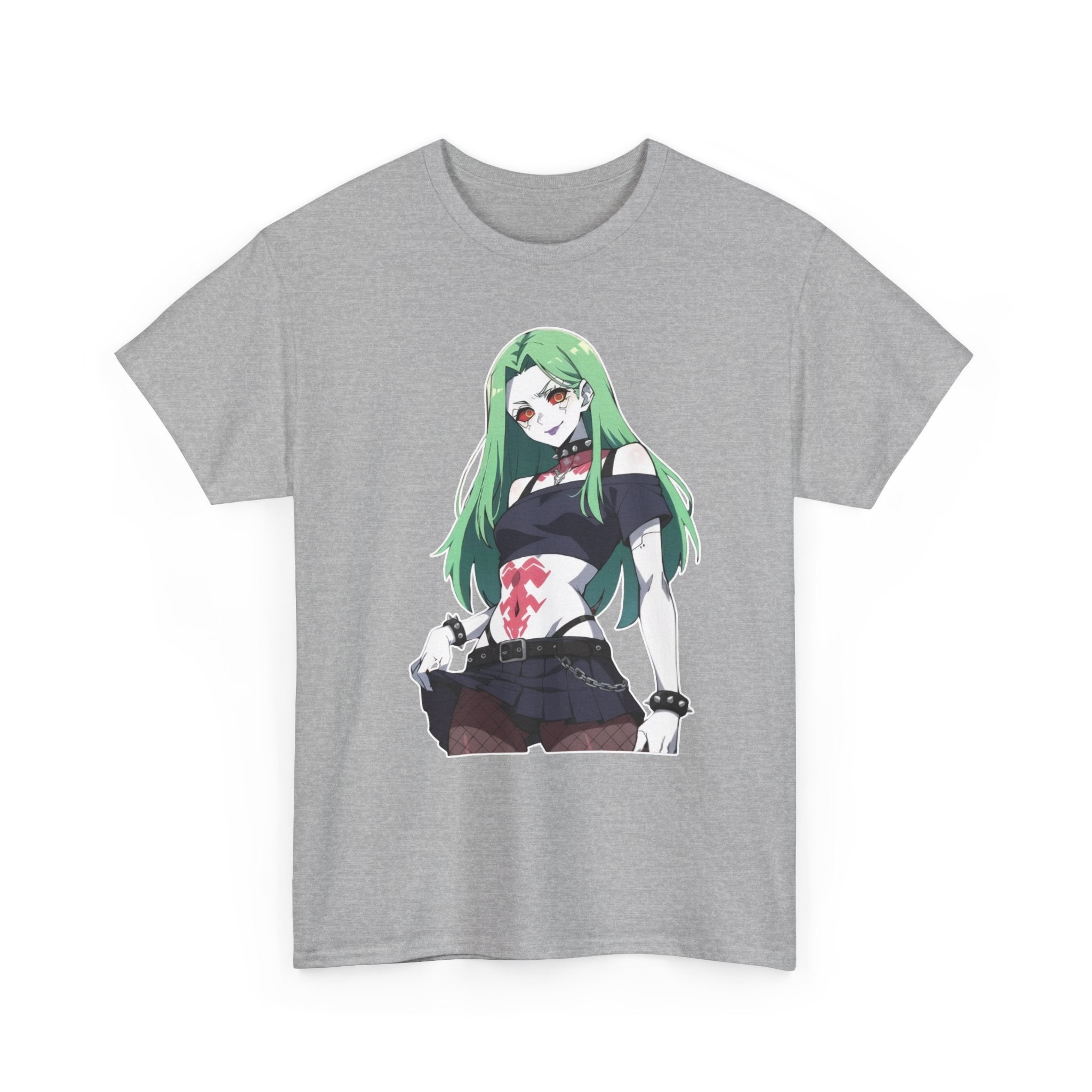 Rebecca Cyberpunk Futuristic Unisex Heavy Cotton Tee